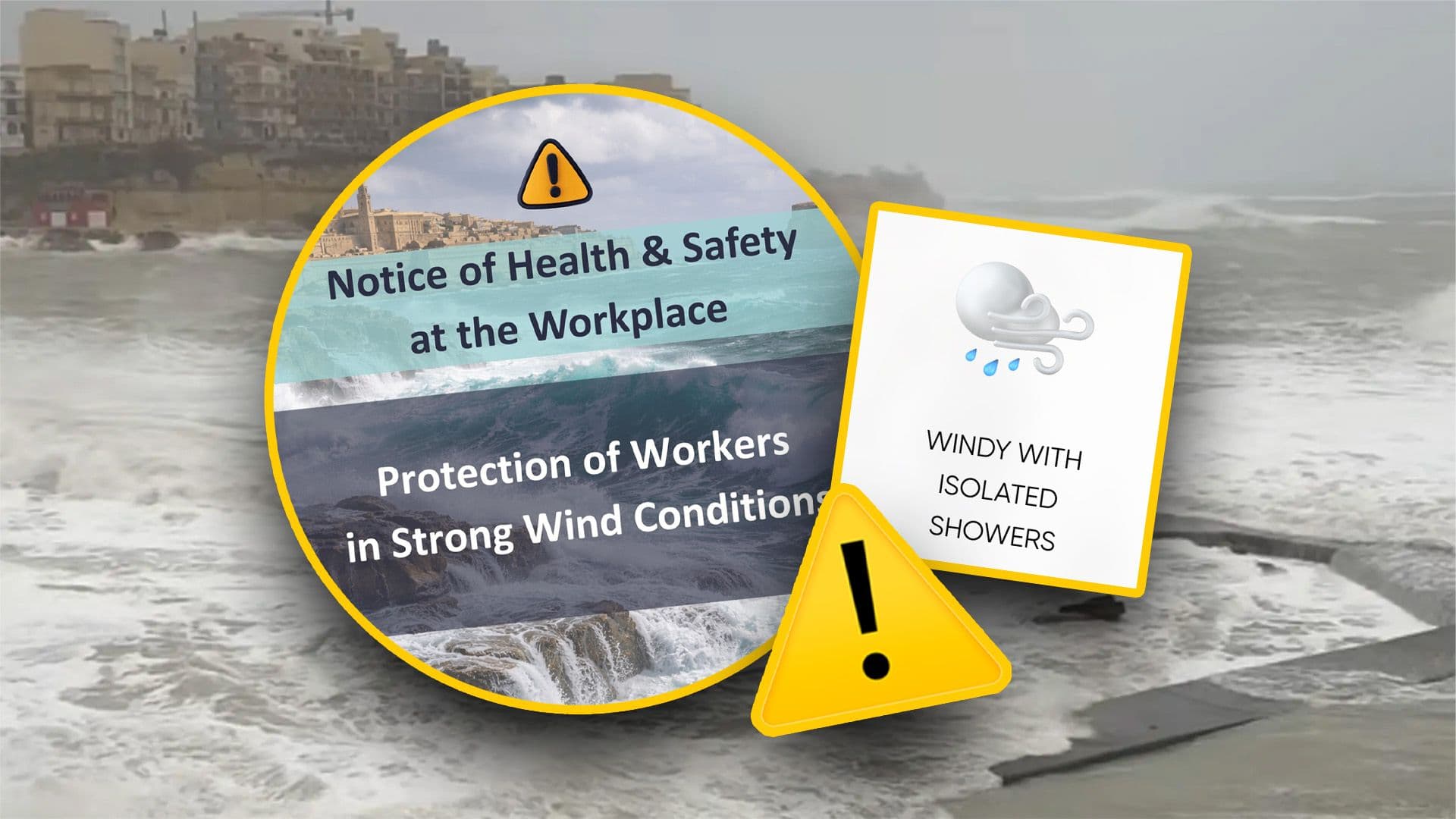 OHSA Urge Workers To Proceed With Caution Following Red Weather Warning