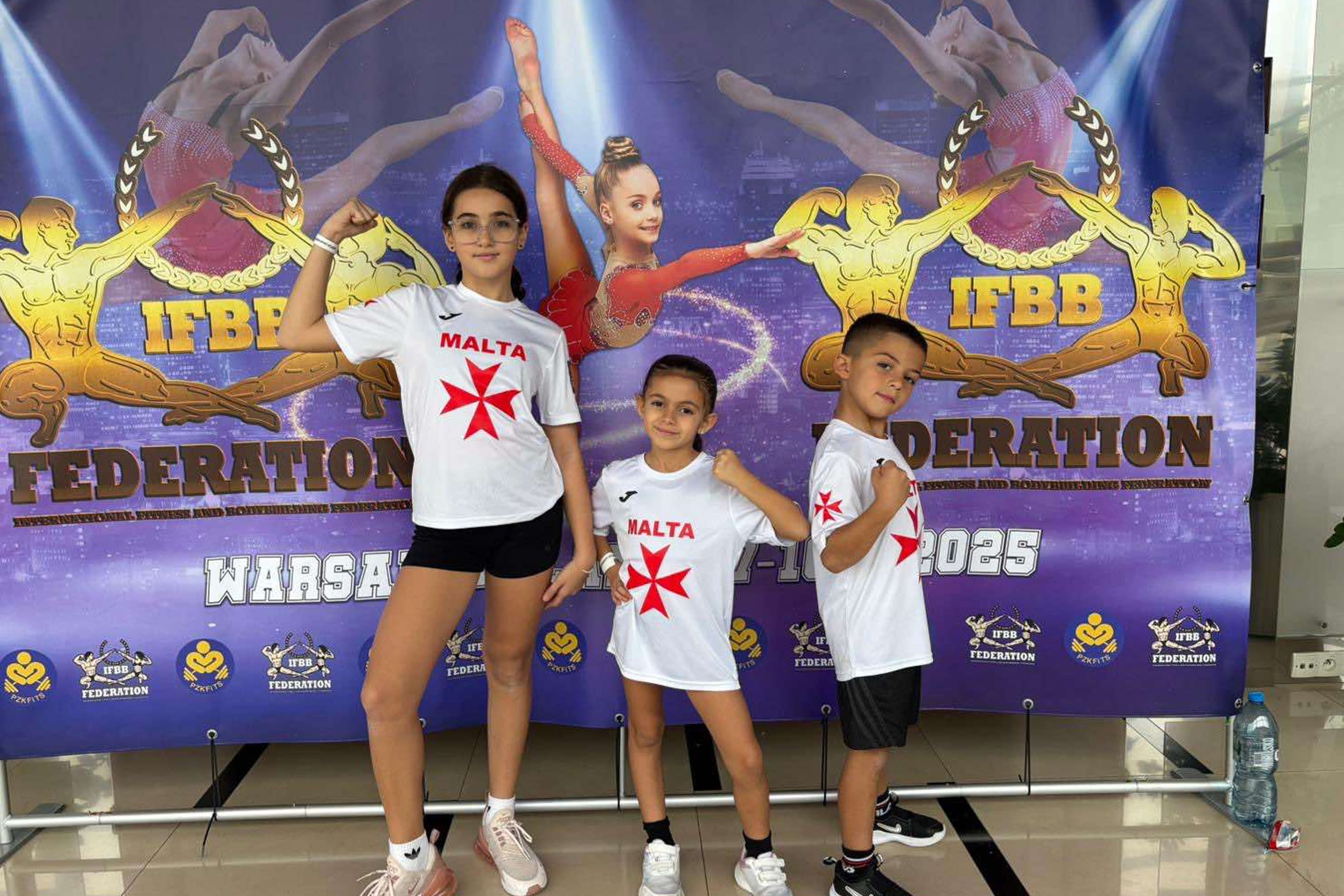 MALTESE ATHLETES SHINE AT IFBB EUROPEAN CHILDREN’S FITNESS CHAMPIONSHIPS