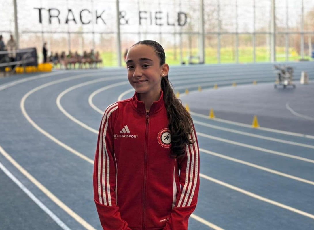 Aurora Desira Sets New National Record at London Indoor Games