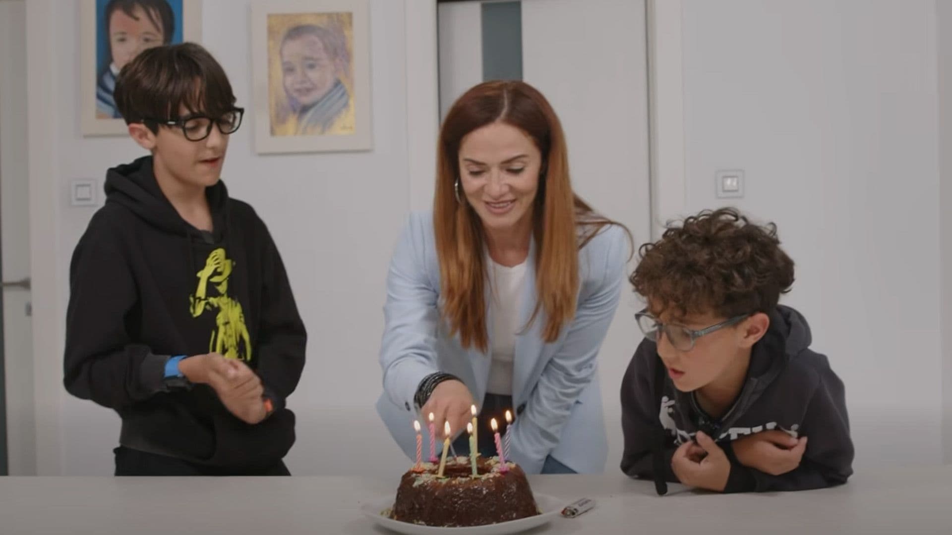 Miriam Dalli’s Sons Bake Her A Cake For Her Birthday