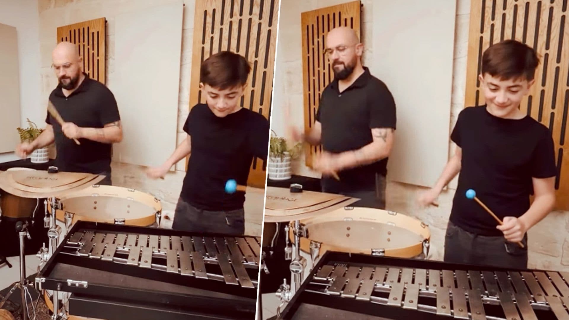 Father & Son Play 'L-Aħħar Bidwi F'Wied Il-Għasel' Together