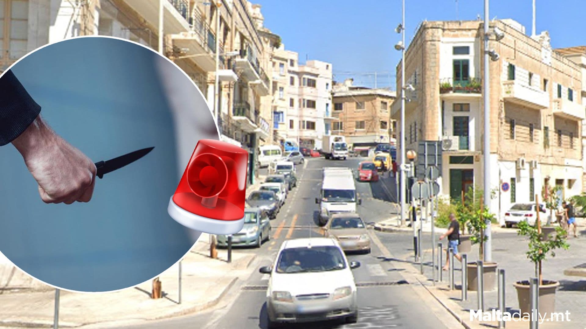 Hooded Thief Armed With Knife Robs Bormla Shop