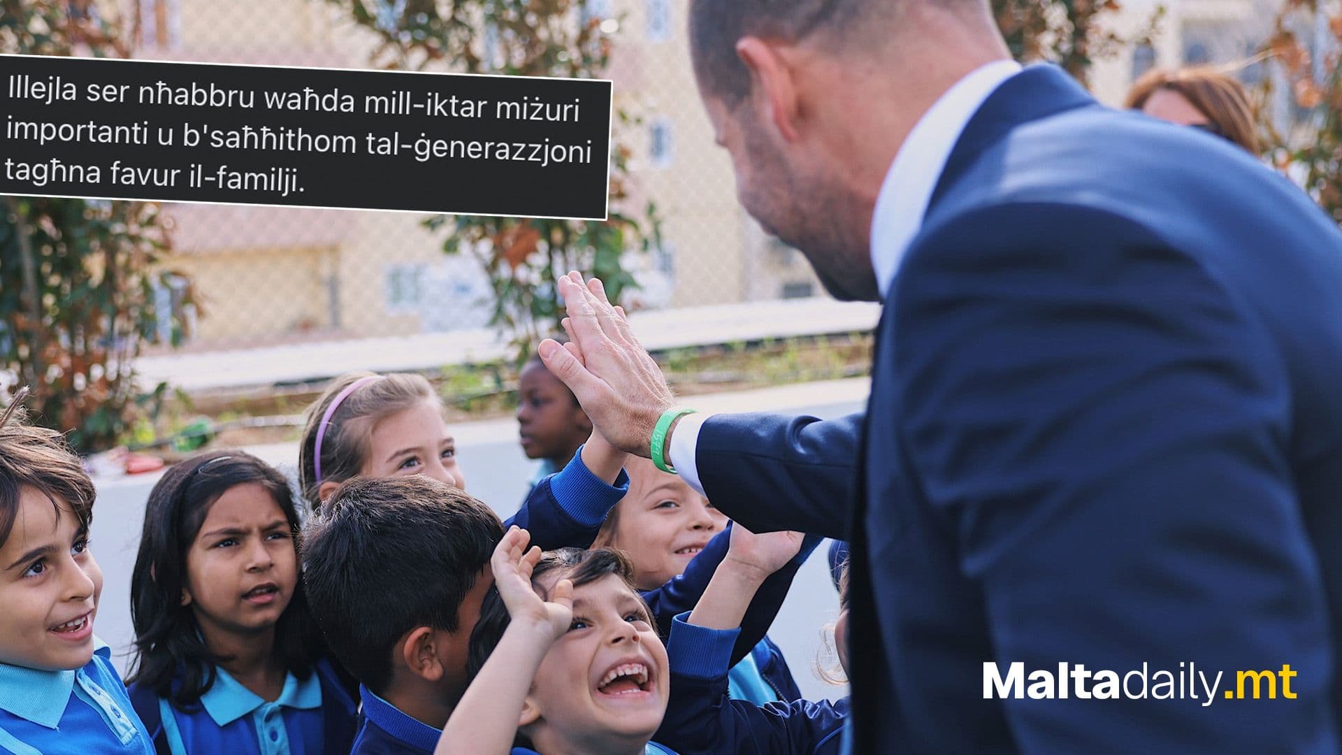 Prime Minister Robert Abela Hints At “One Of The Most Important Measures Of Our Generation” Before Todays Budget