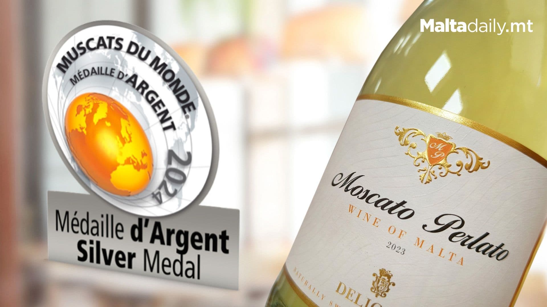 Delicata’s Limited-Edition Moscato Perlato Wins Silver in France