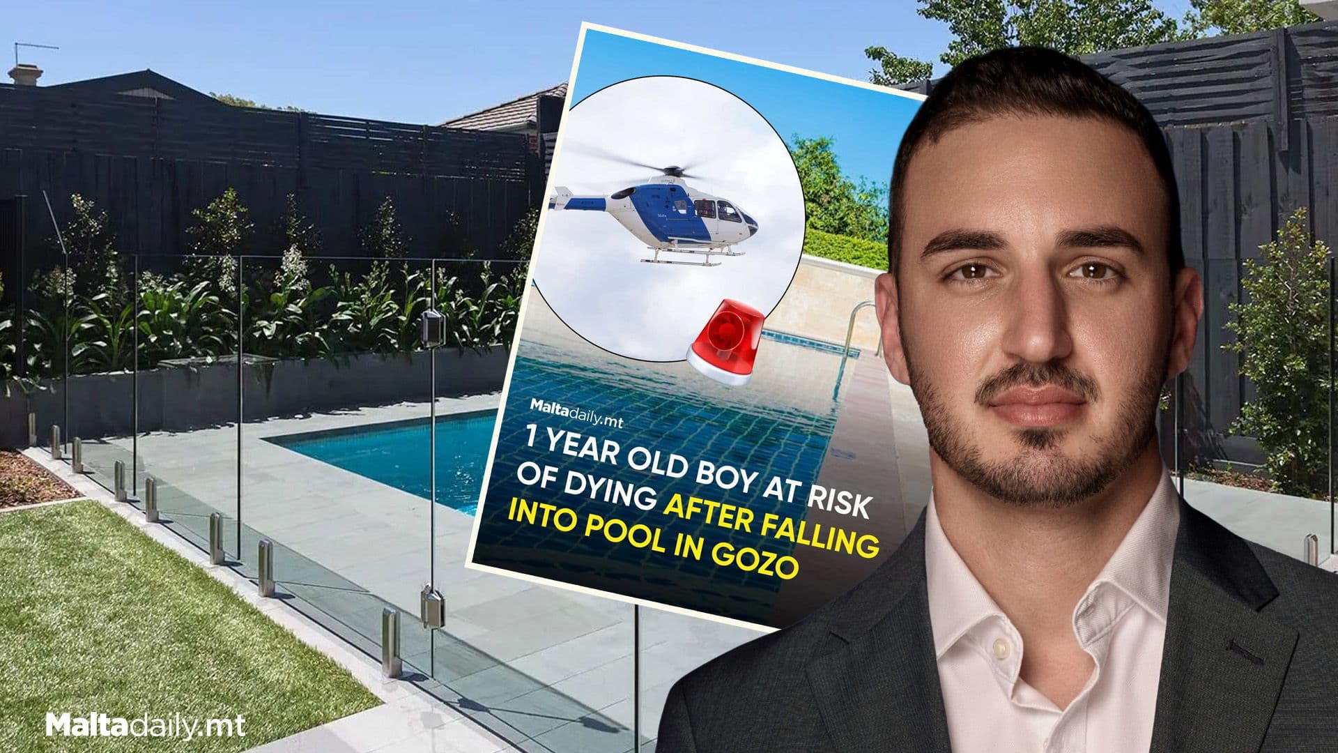 Lee Bugeja Bartolo Reiterates Pool Barrier Call After Accident