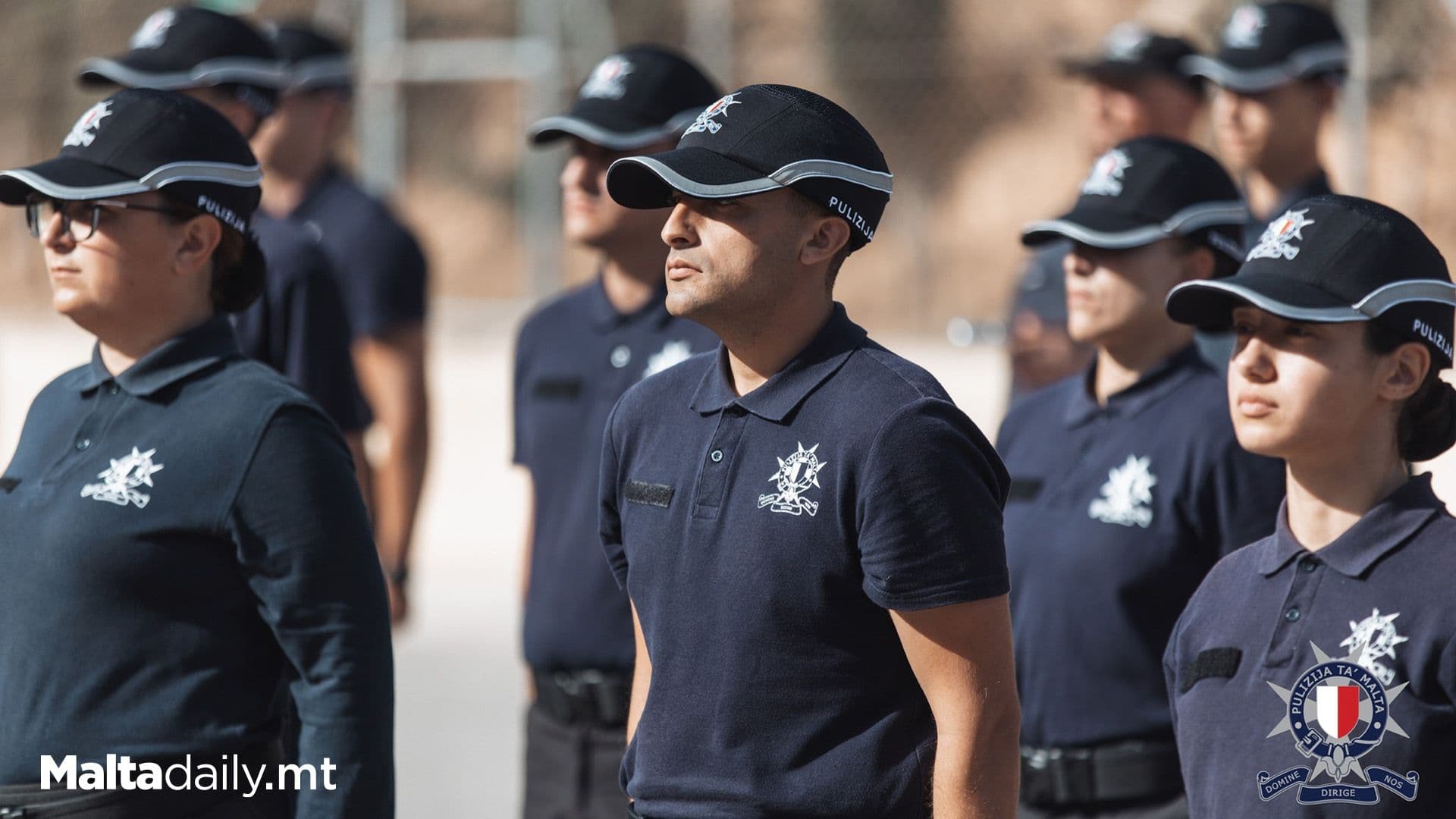 50 New Police Recruits Prepare To Be Sworn In