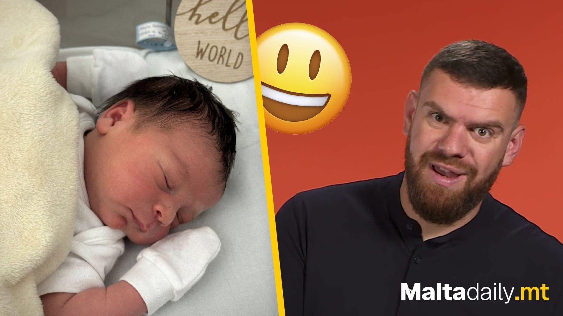 Maltese Actor Rodney Gauci Announces Birth Of First Child