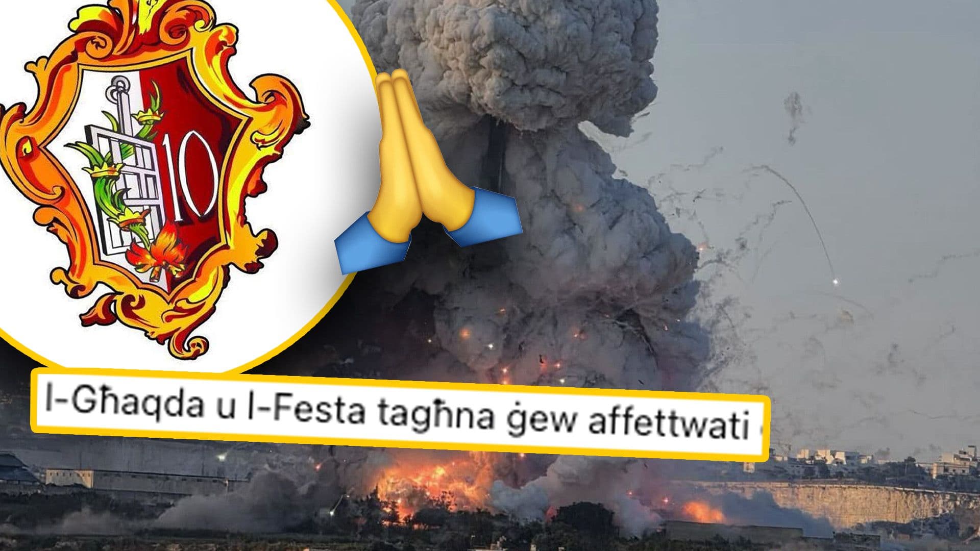 Birgu Fireworks Association Appeals For Support After Feast Display Destroyed In Factory Explosion