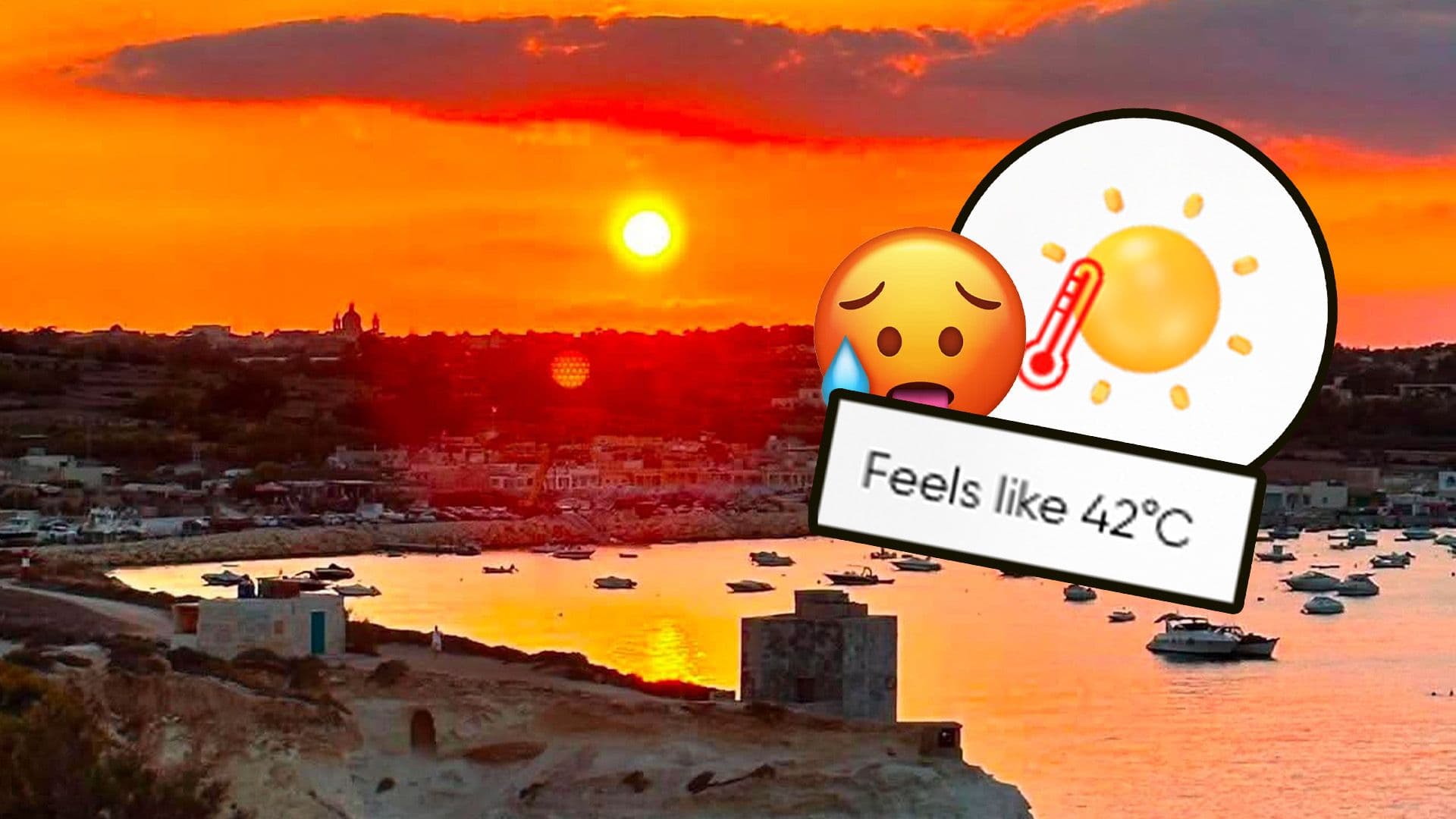 Red Heat Warning As Temperatures To Feel Like 42°C Today