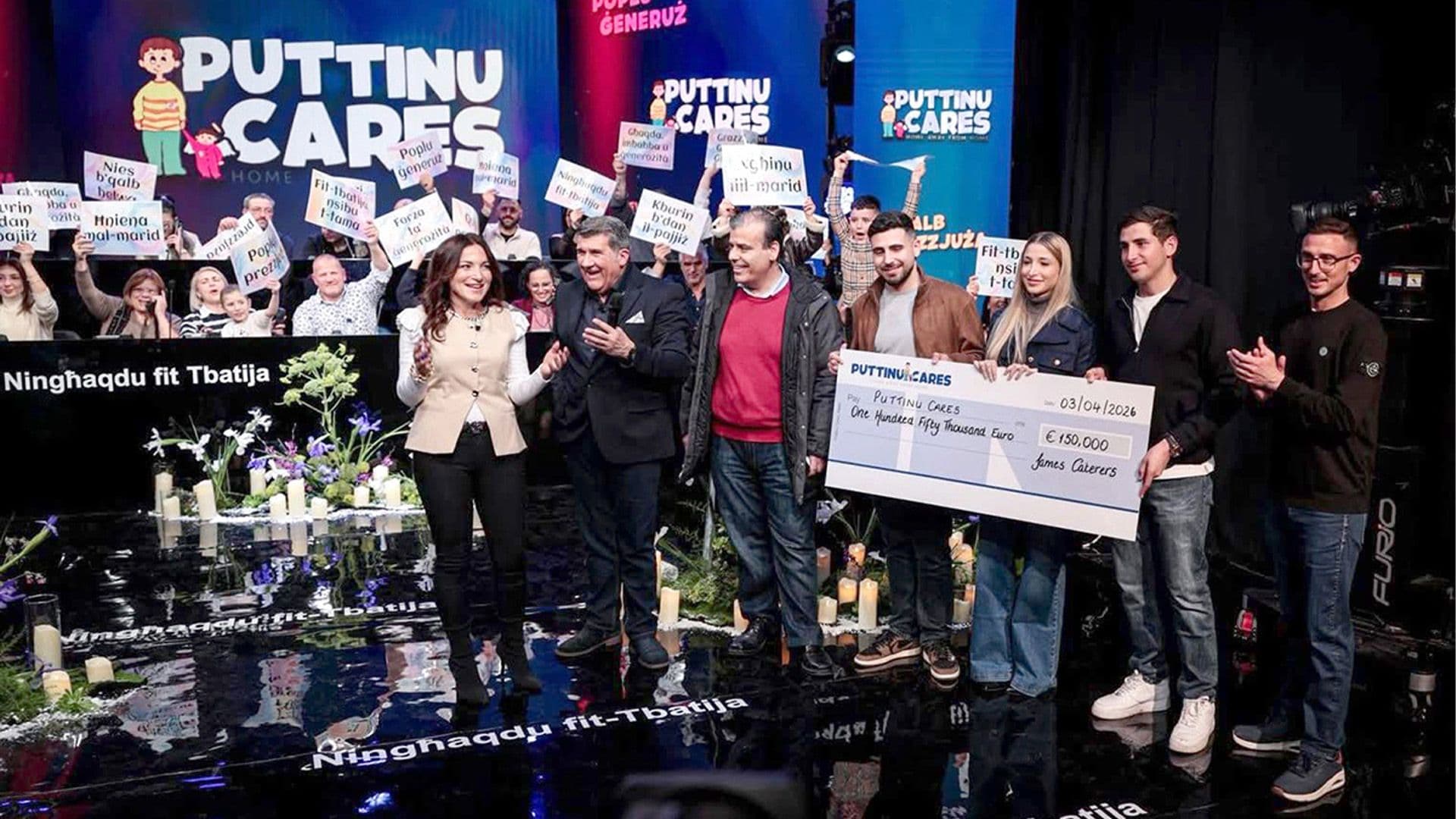 James Cateres Raise €150,000 For Puttinu Following Successful Fundraiser Event