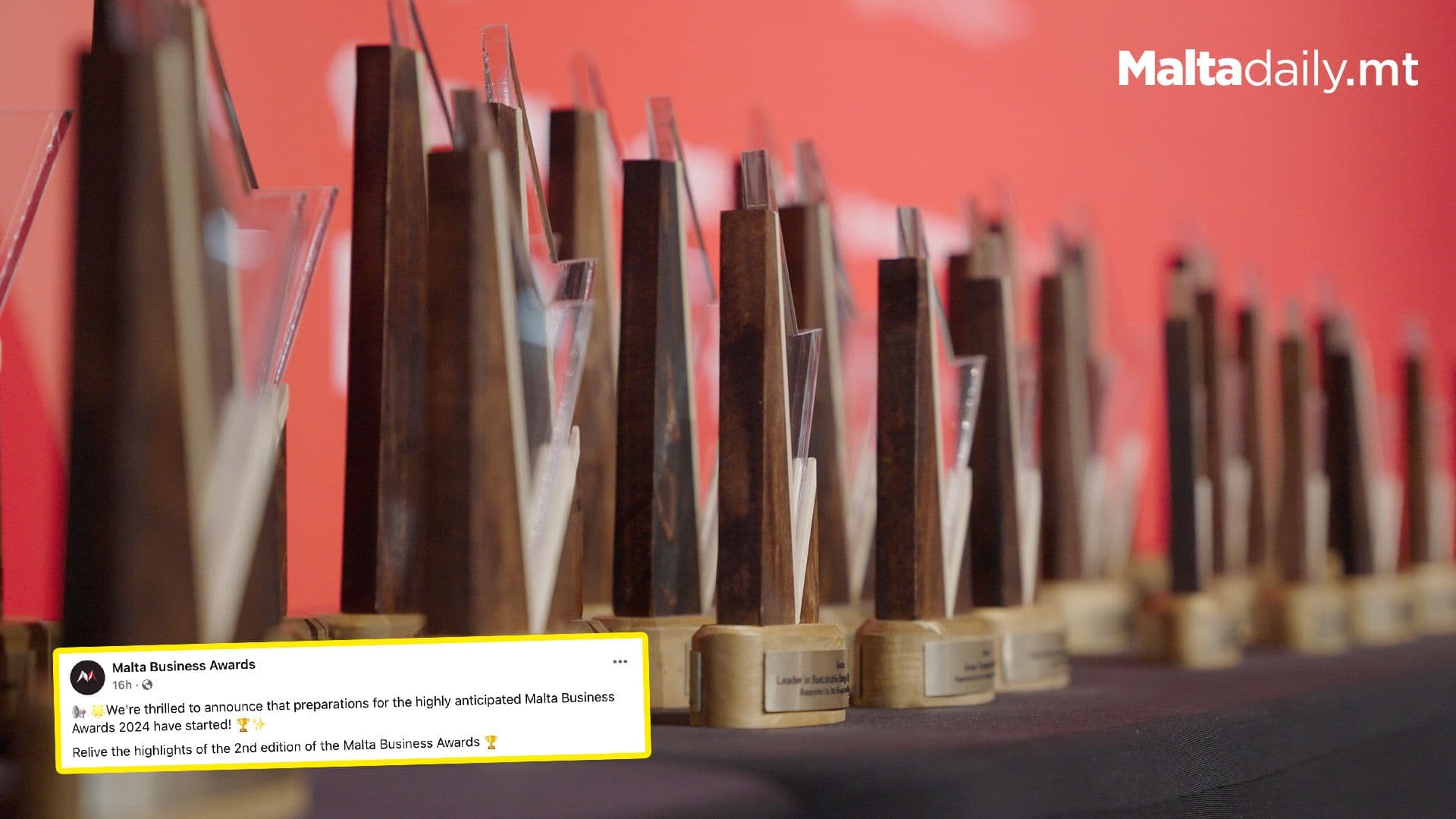 Malta Business Awards 2024 Preparations Underway