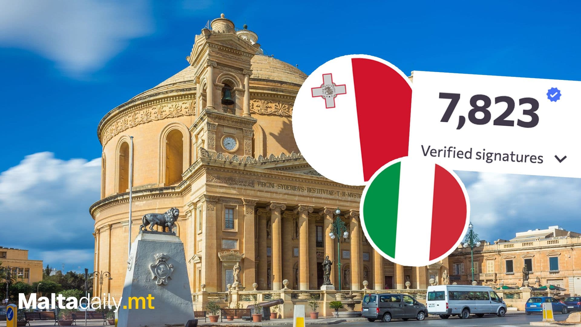 Petition To Reintroduce Italian As A Third Official Language Alongside English And Maltese Launched