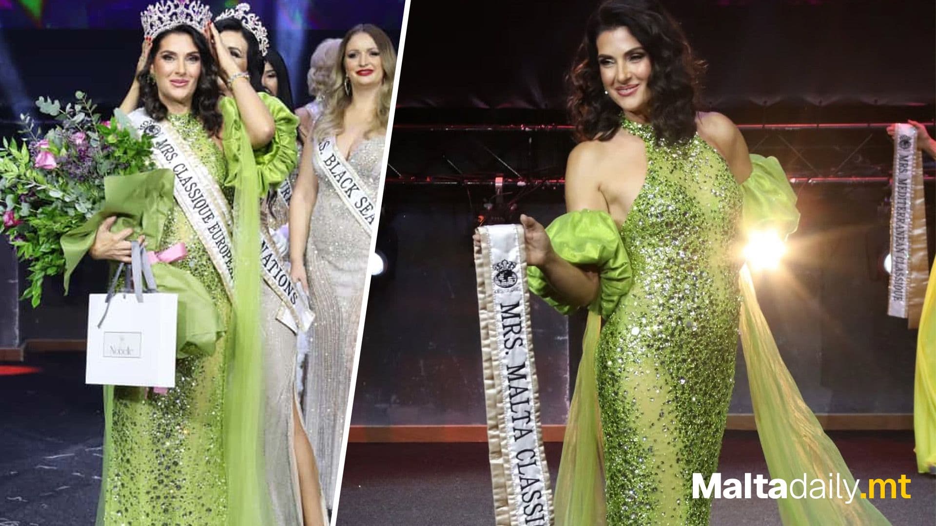 Maria Camilleri Crowned Winner Of Mrs. European Nations Classique 2025 In Athens