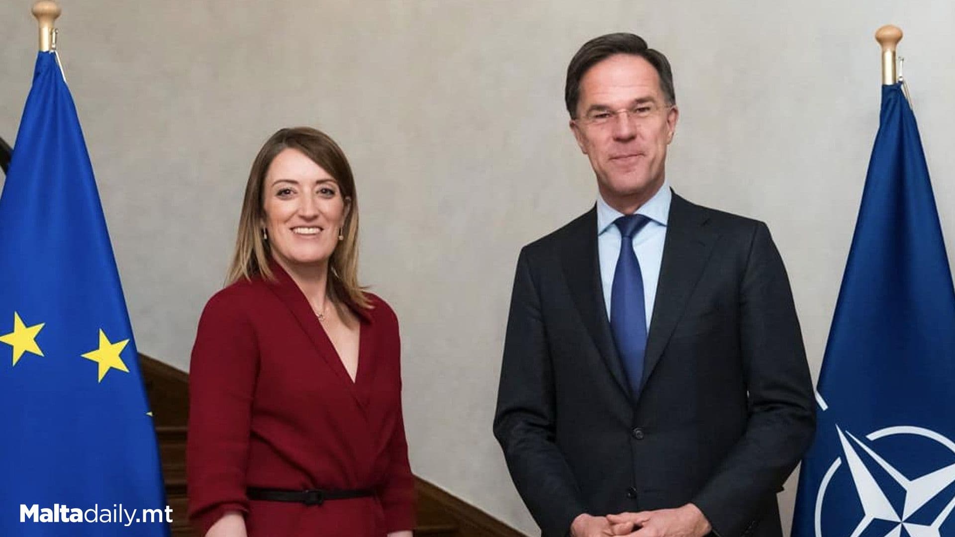 Europe Must Invest More In Defence, Says Metsola