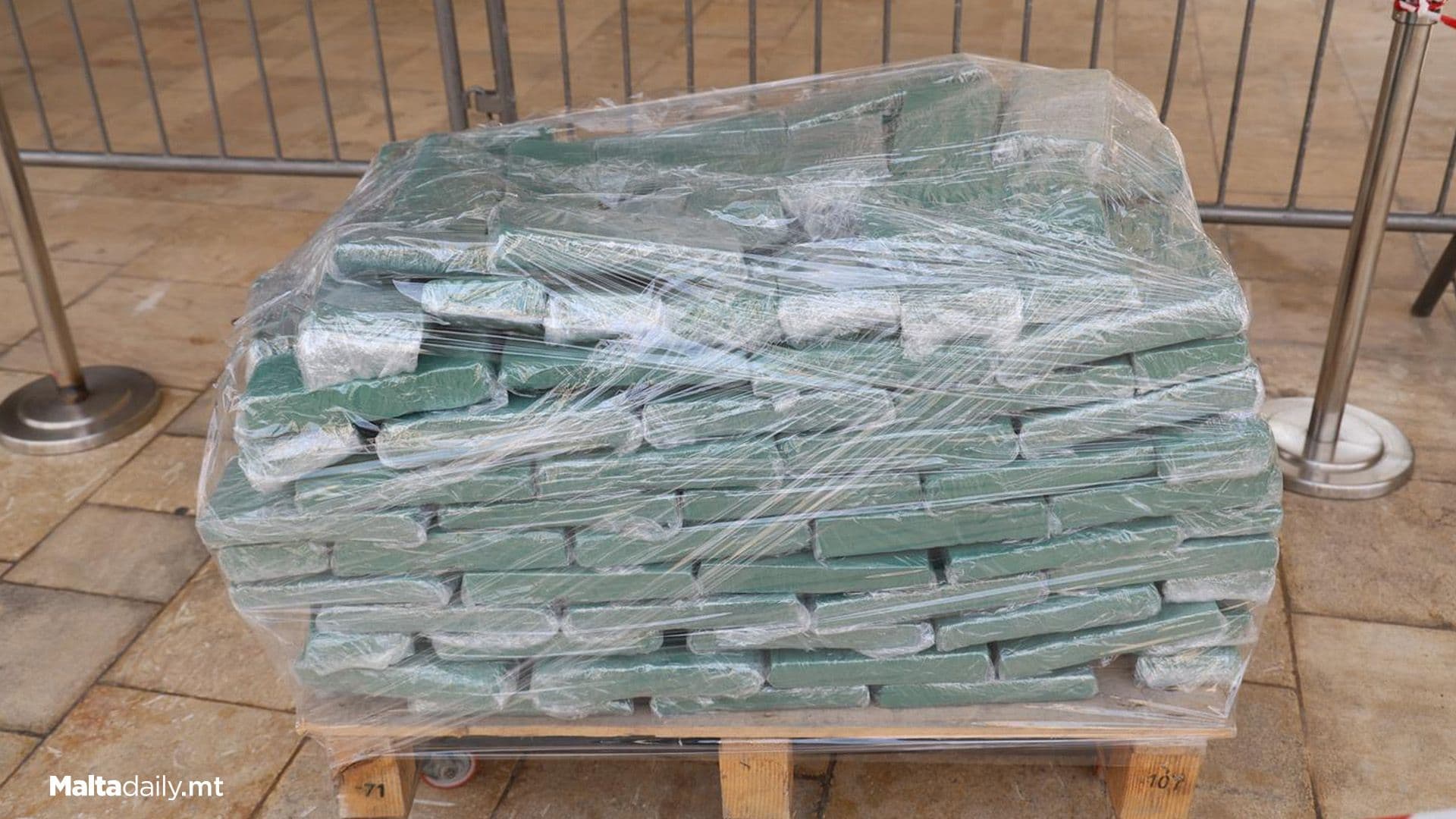 PN MPs Stack Mock Pile Of 226kg Of Drugs In Front Of Parliament