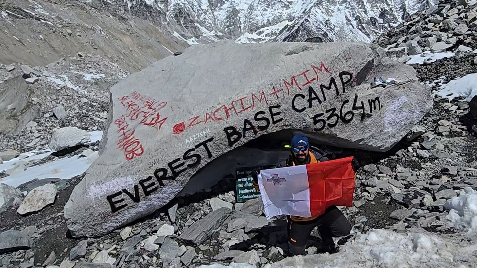 Maltese Police Sergeant Reaches Everest Base Camp In Support Of Terrorism Victims