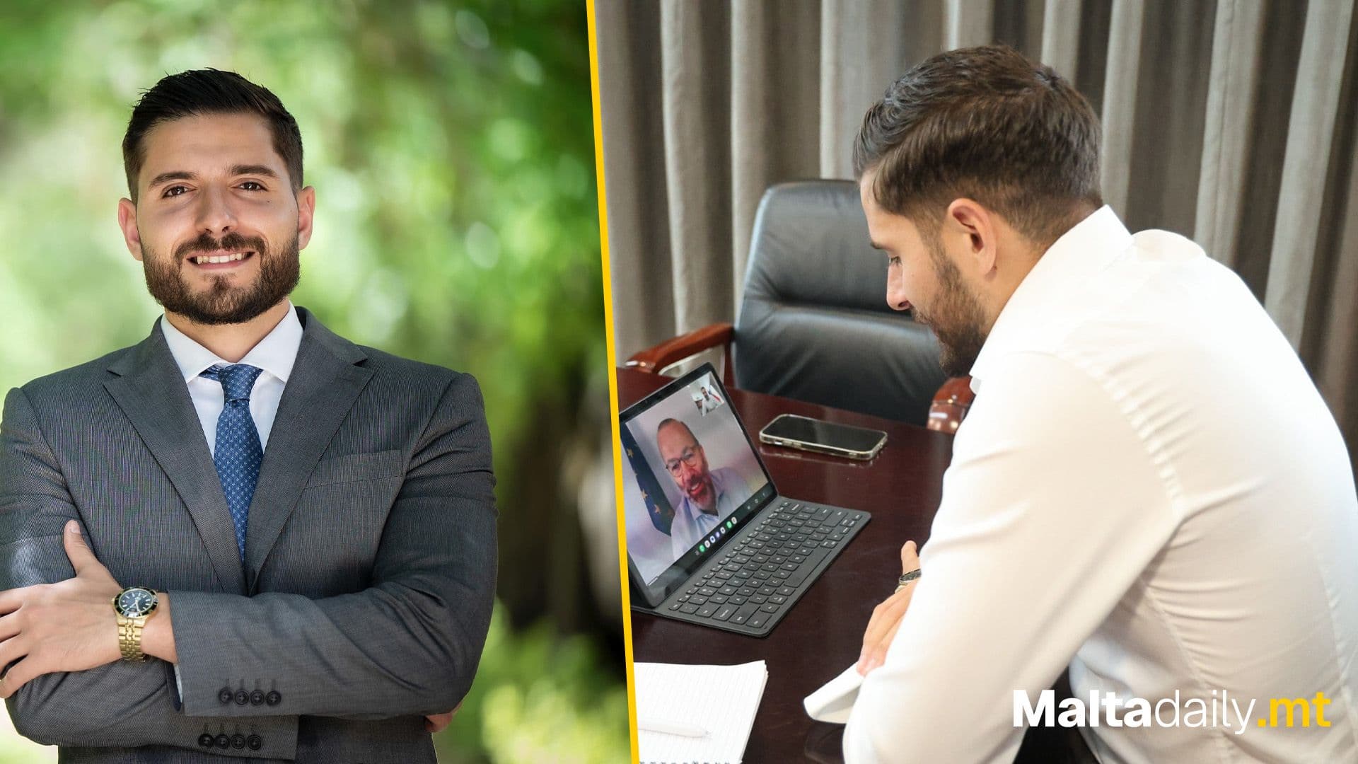 Alex Borg Strengthens Ties With EPP President Manfred Weber