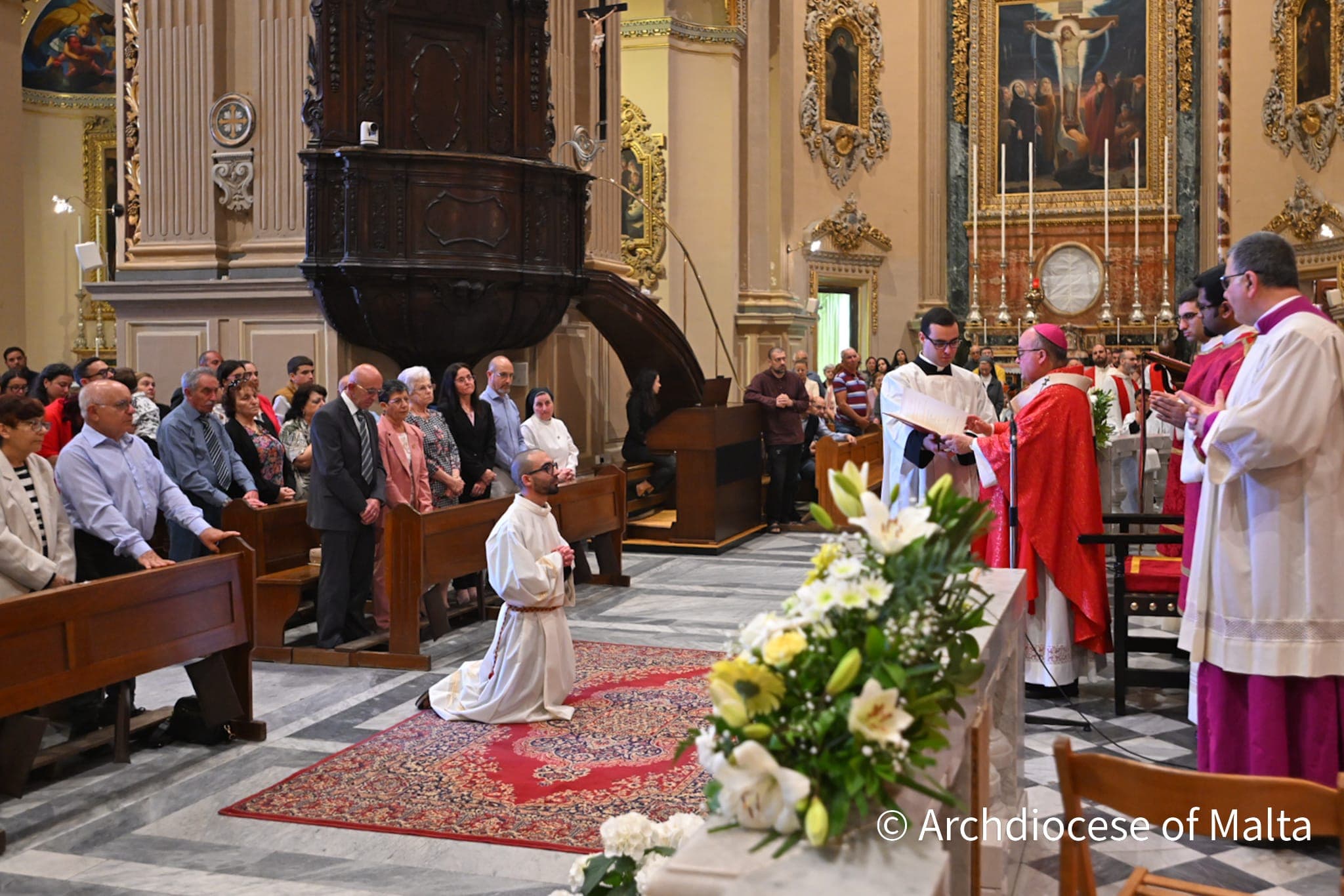Fra Ryan Dalli Ordained Deacon in Ħaż-Żabbar
