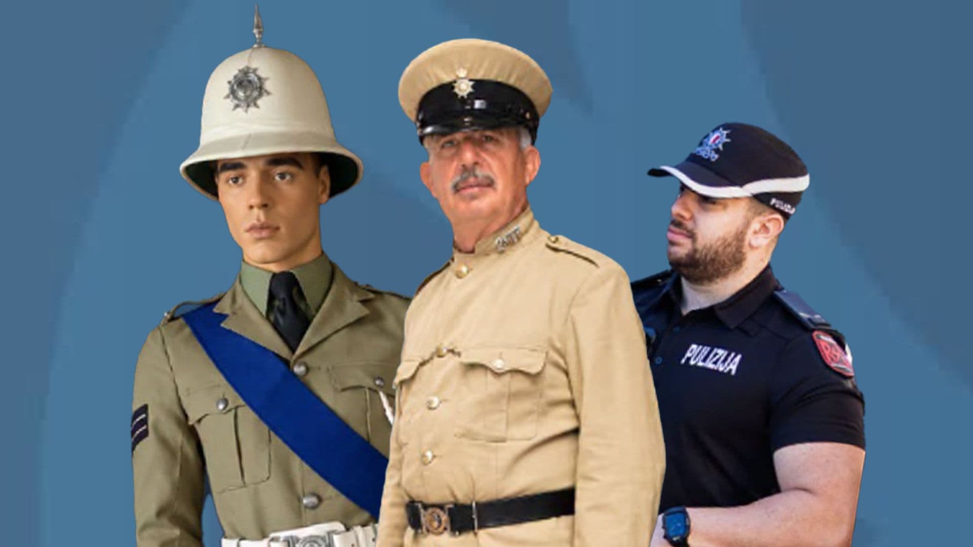 Here’s What The Malta Police Force Uniforms Looked Like Through The Ages