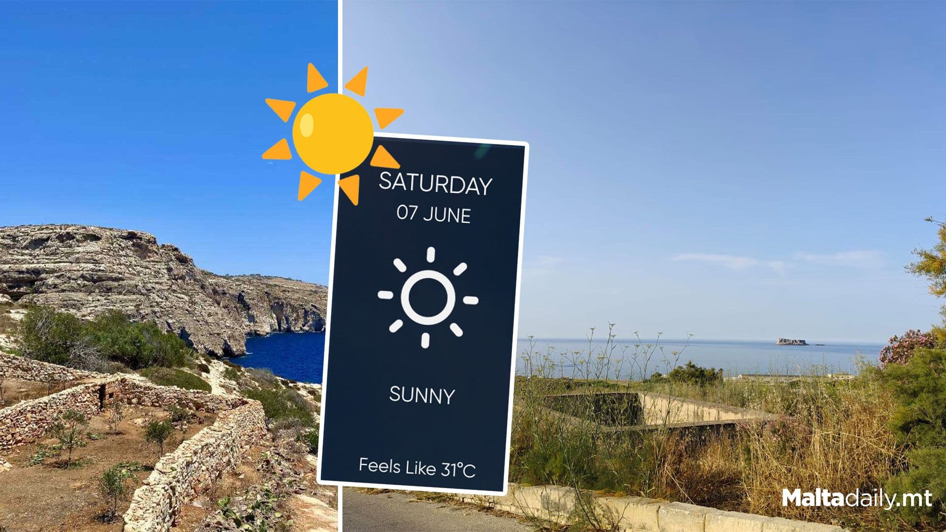 Hot And Sunny Weather Ahead In Malta