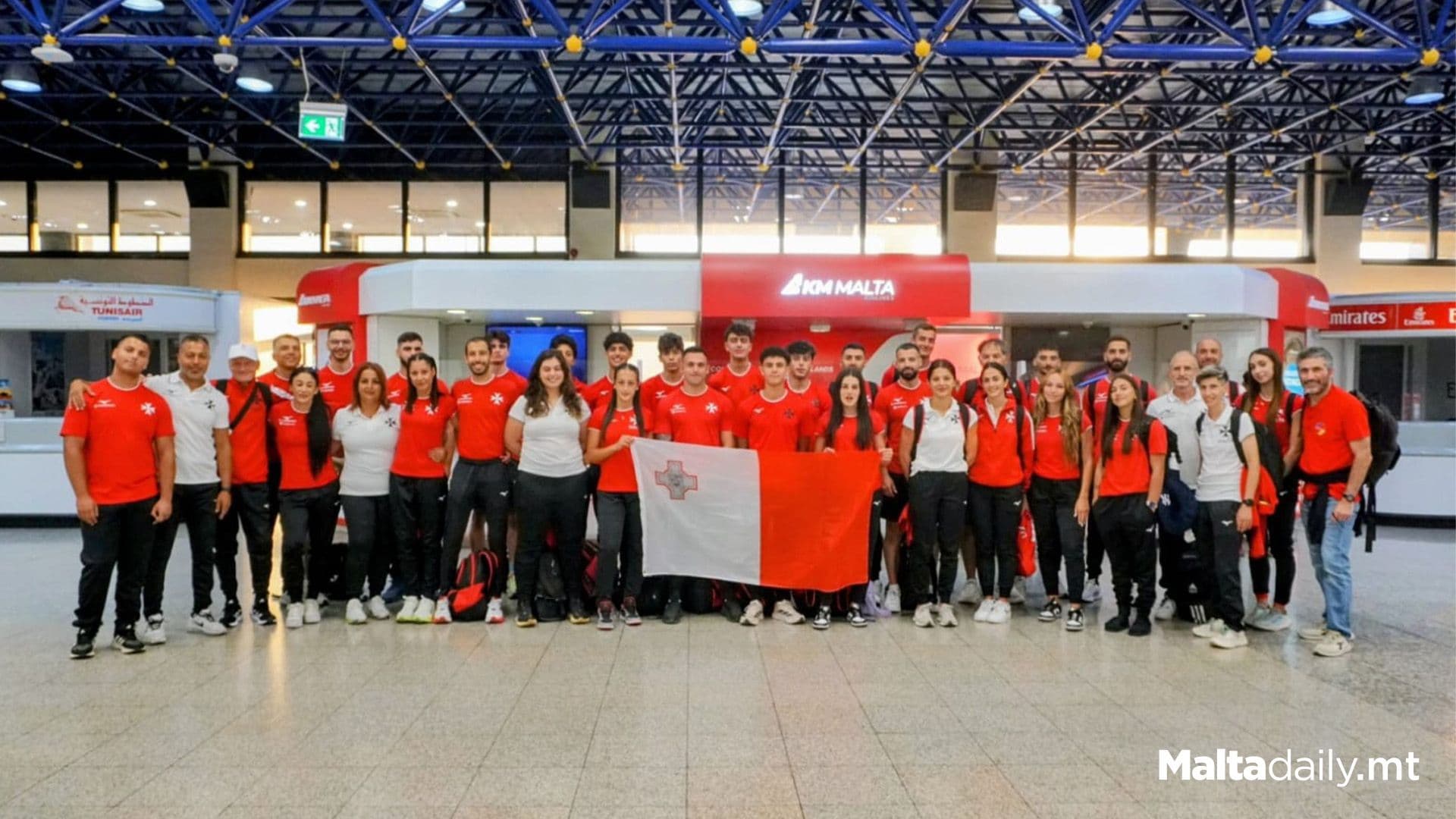 Athletics Malta Sets Off To Compete In European Team Athletics Championships