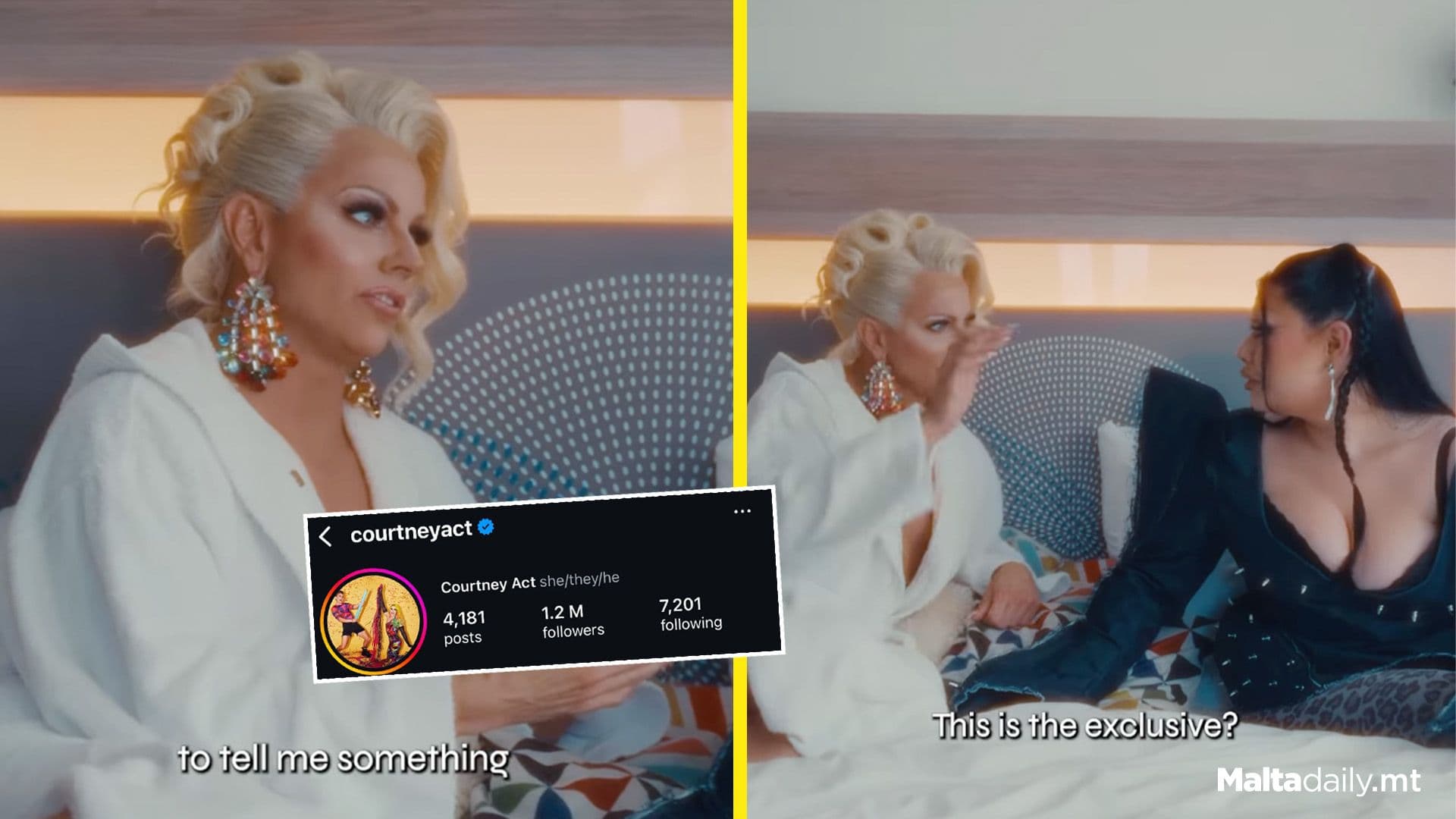 Courtney Act And Miriana Conte Important Message To Vote #9 At Second Semi-Final On Thursday