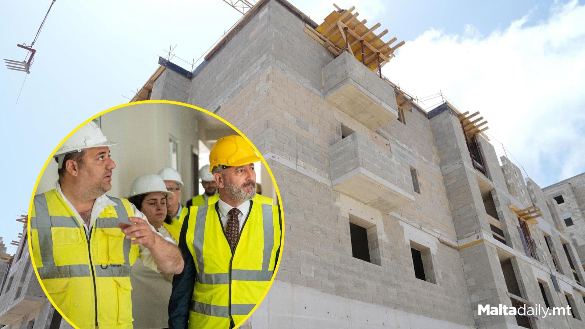 267 Apartments And 300 Garages In Ħal Farruġ, Forms Part Of The Largest Social Accommodation In Malta