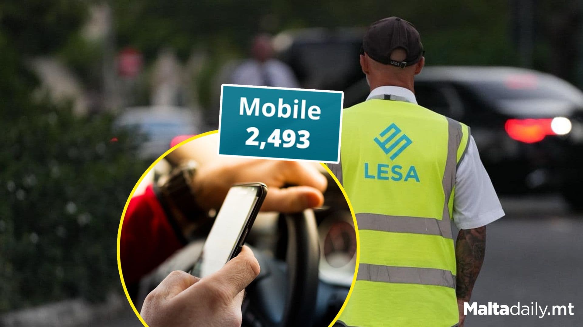 Over 2,400 Fines Issued For Phone Use While Driving In First 3 Months Of 2025