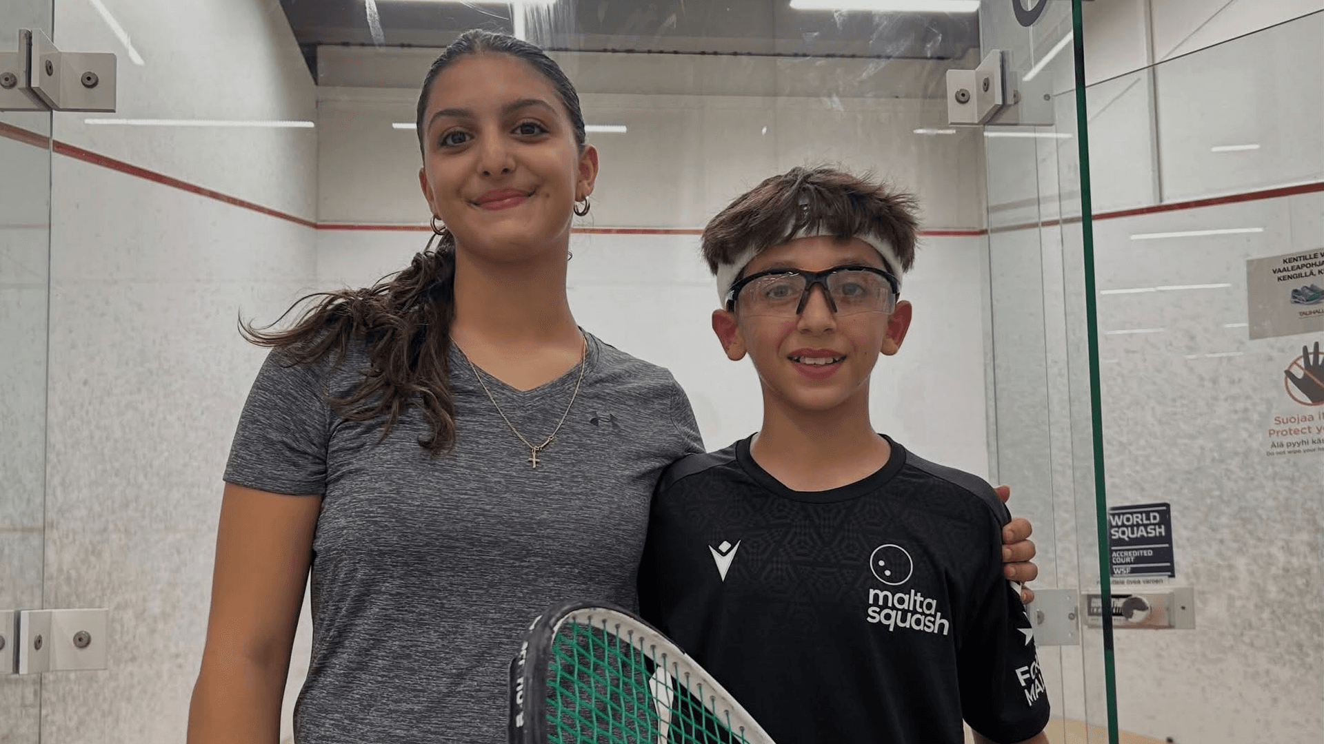 Tom Agius & Emma Inglott Represent Malta At Finnish Junior Open In Helsinki