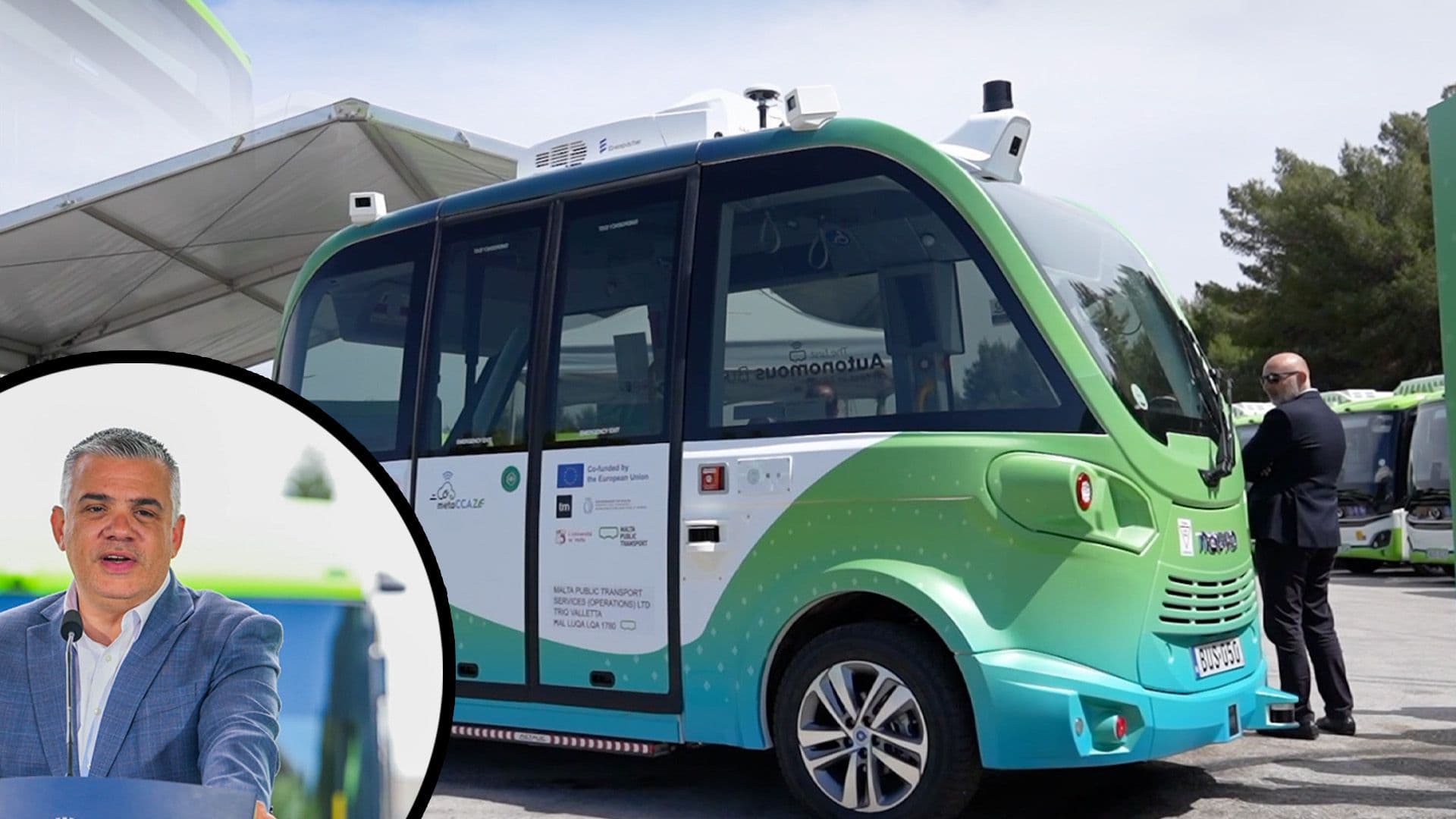 Self-Driving Bus Carrying Up To 15 Passengers To Be Tested Across Malta And Gozo