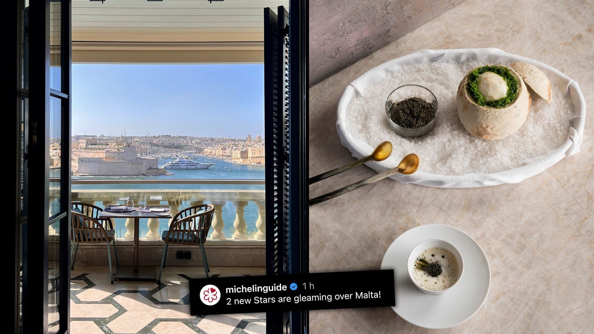 ION Harbour Claims Malta’s First Two Michelin Stars