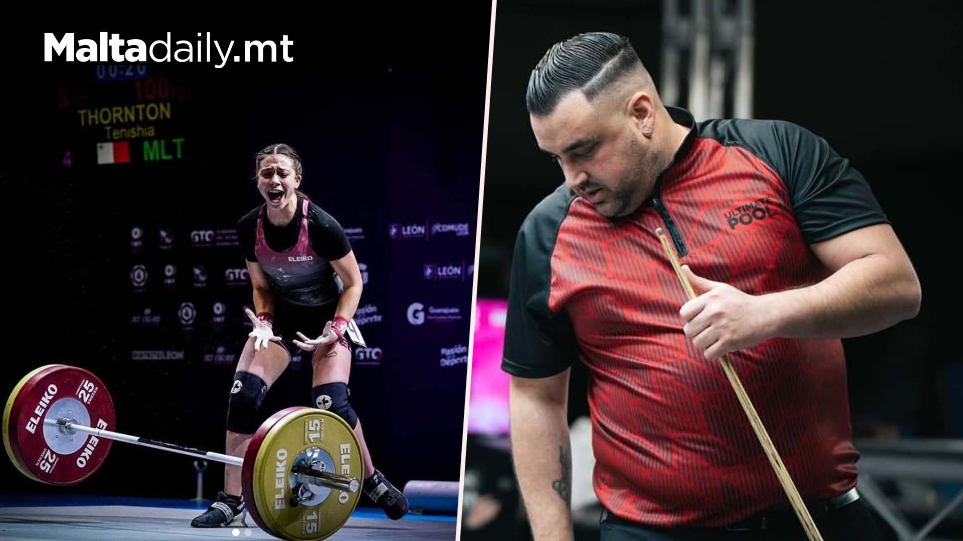 Tenishia Thornton & Clayton Castaldi Shine At Għażliet Sportivi Nazzjonali