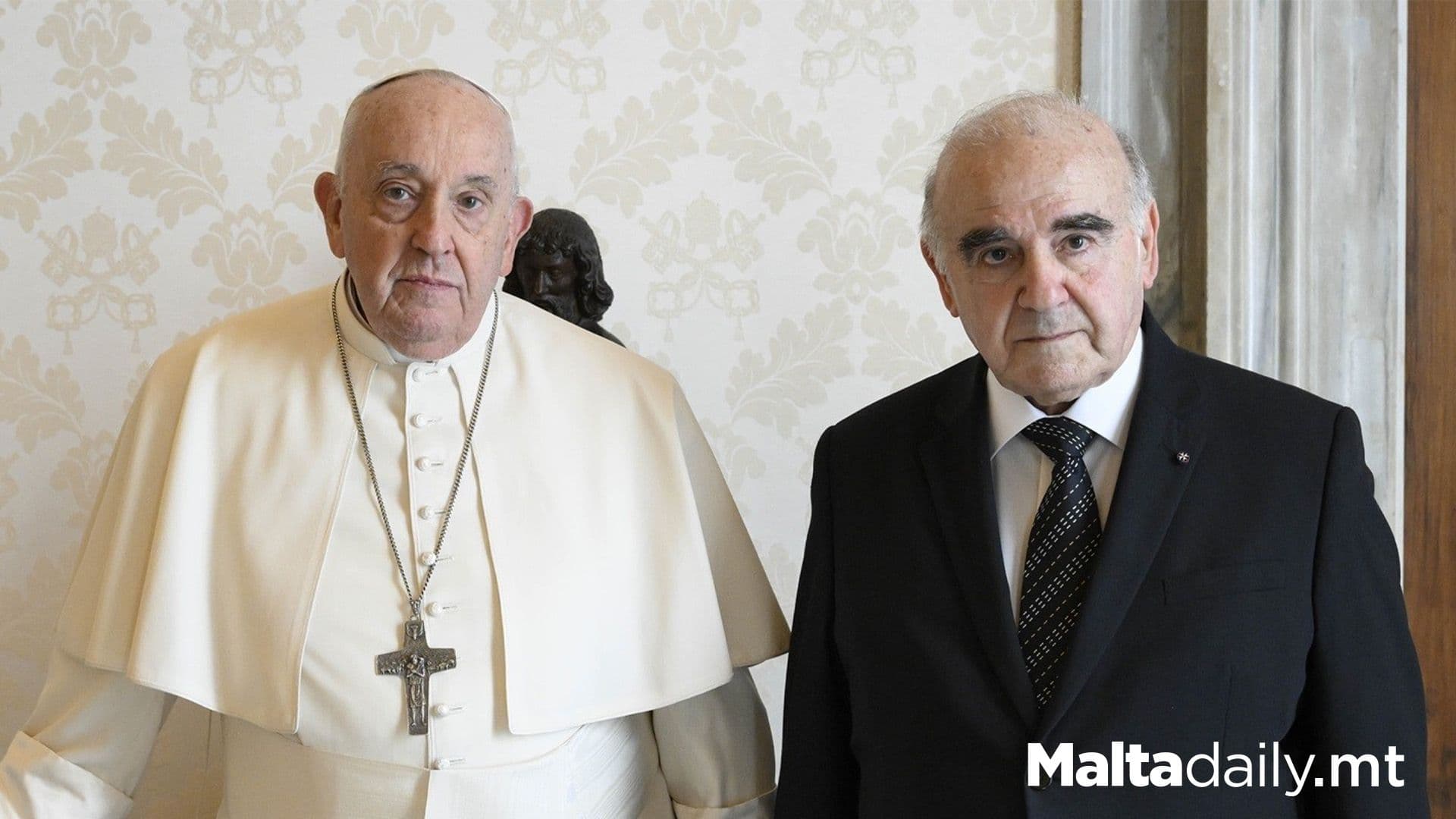 President Of Malta Gifts Pope Francis 6 Computers