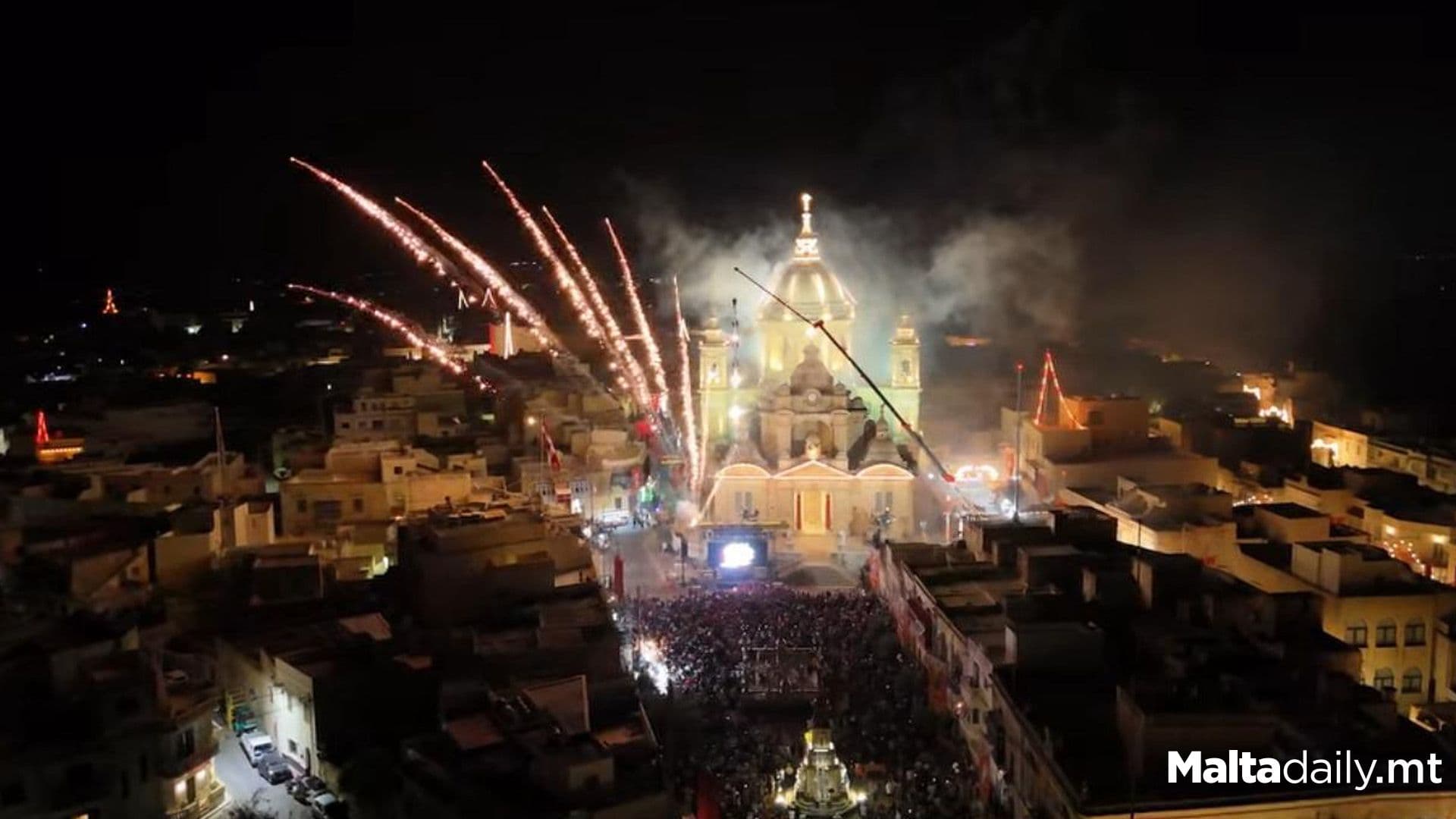 Luminaria Dazzles Nadur With Spectacular Mnarja Fireworks Show