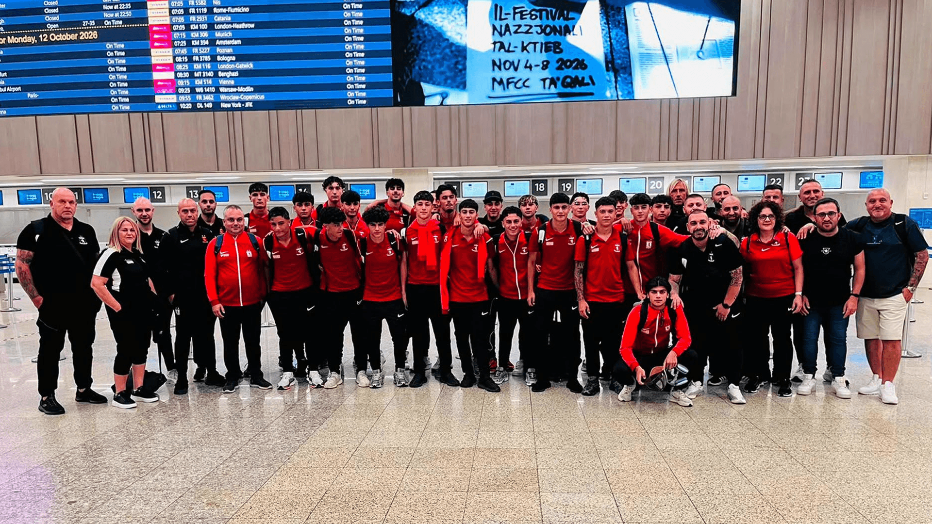 Valletta FC Youths Land In Albania Ahead Of UEFA Youth League Second Leg Against Partizani