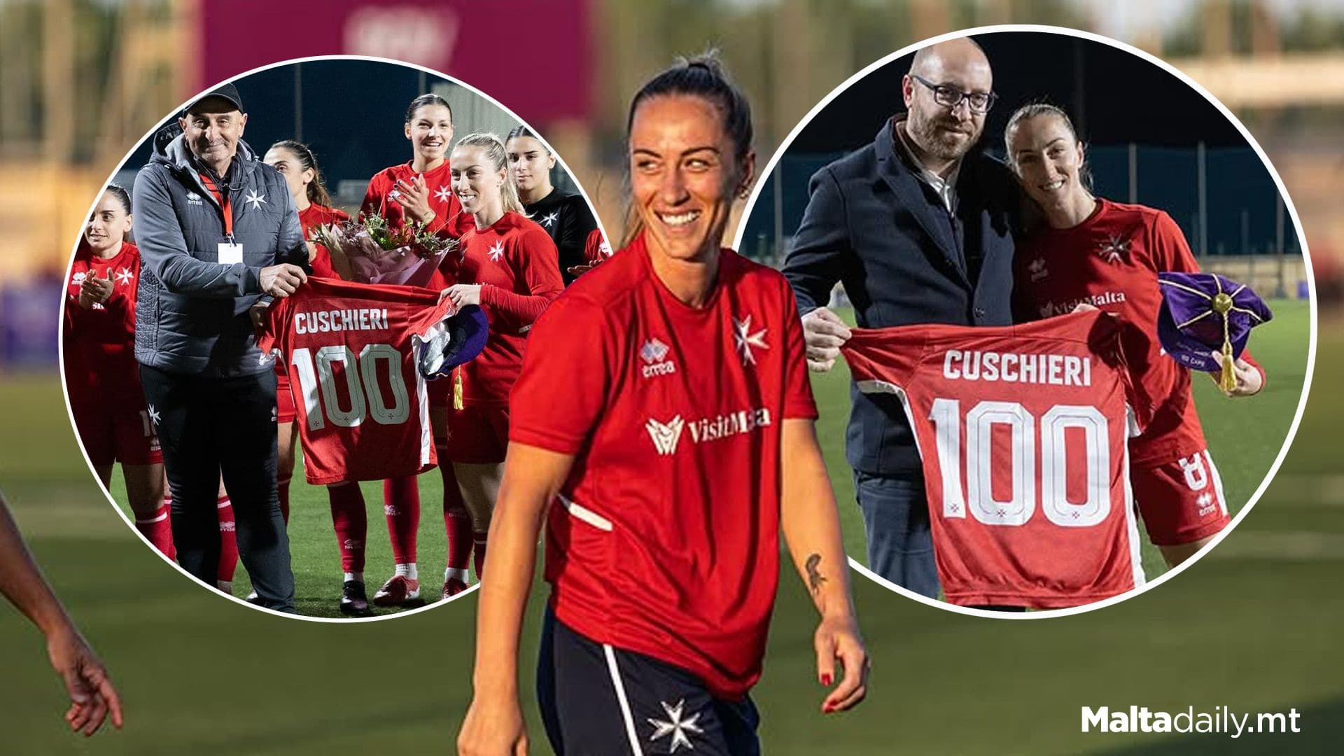 Rachel Cuschieri Marks 100th Appearance For Malta Women’s Team