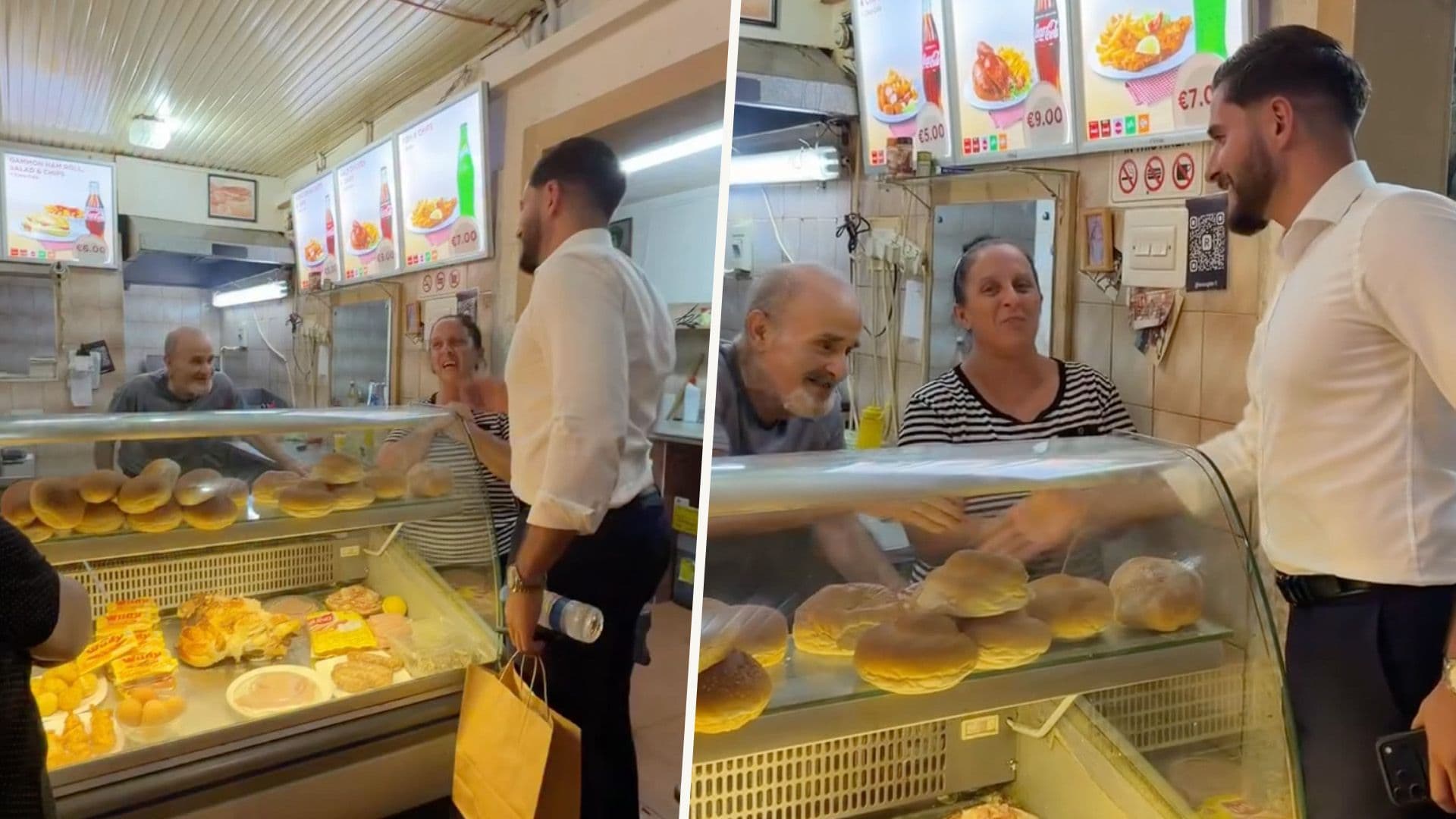 Alex Borg Visits Bertu At His Take Away Ahead Of Closing