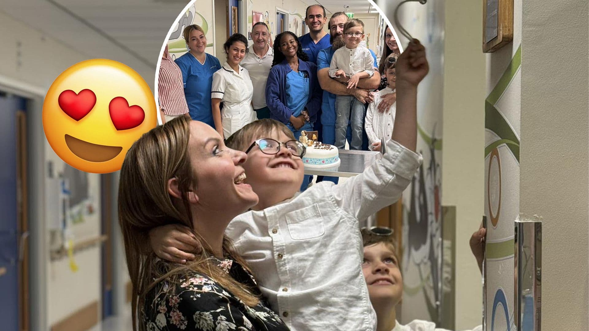 5 Year Old Harvey Rings Bell After Long Battle With Leukemia
