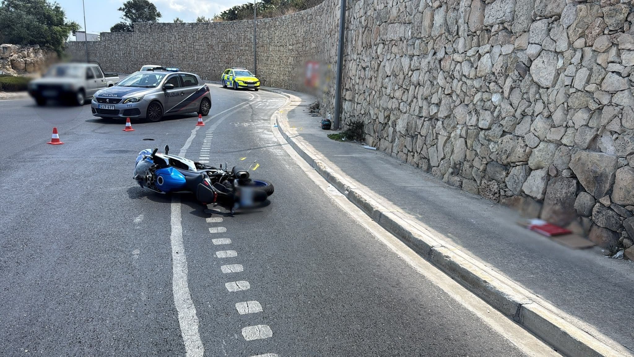28-Year Old Motorcyclist Seriously Injured in Swieqi Traffic Accident