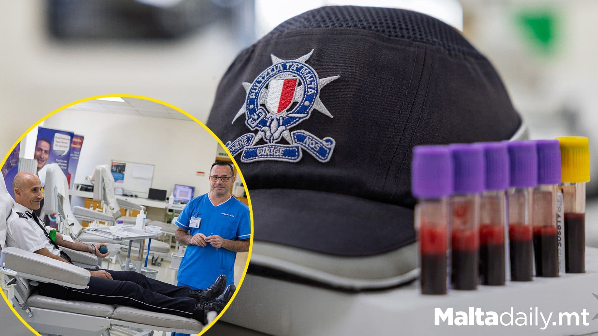 Malta Police Celebrate 211 Years With Blood Donation Drive