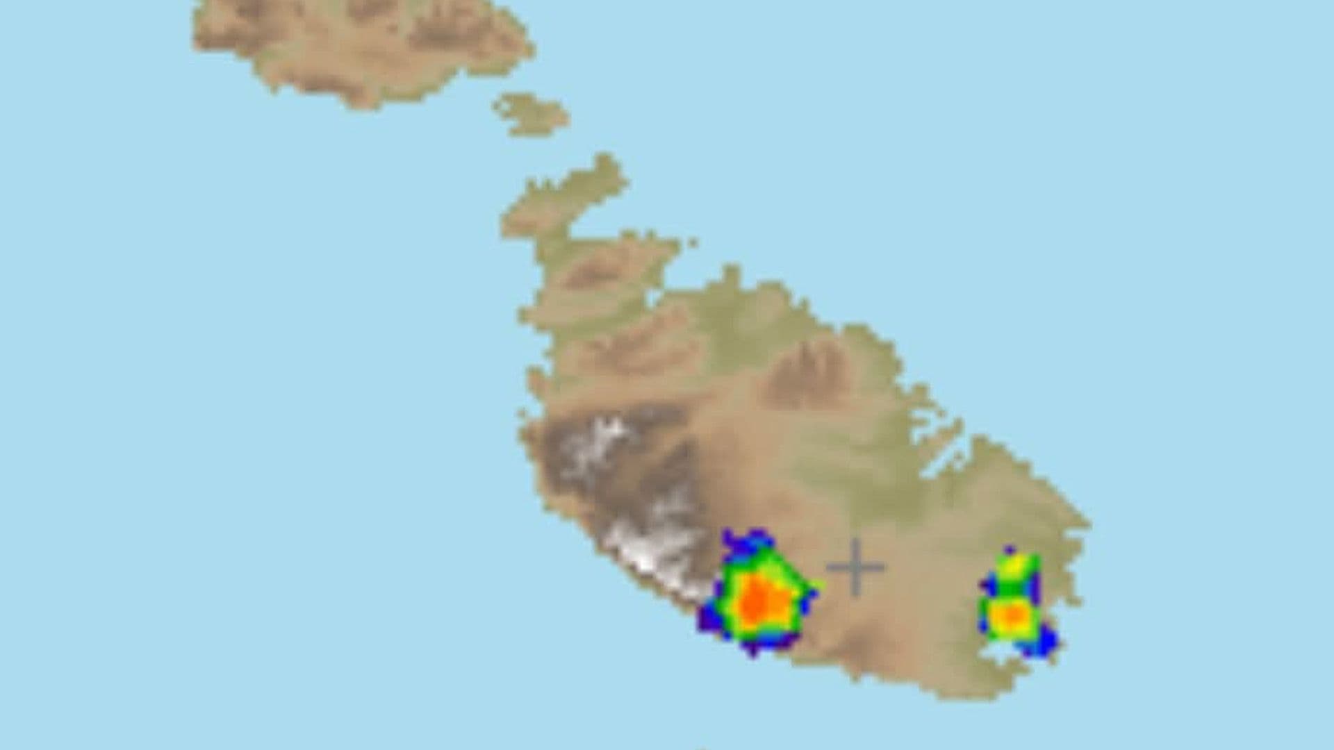 Isolated Rainfall In South Of Malta As Rainy Week Forecasted