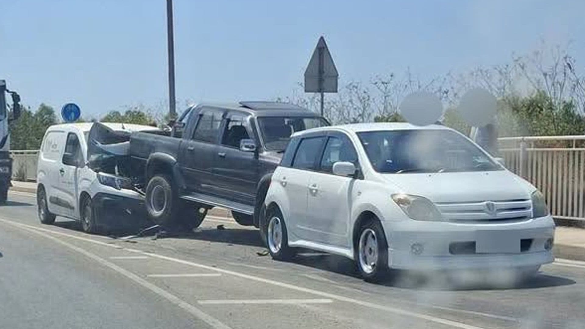 Three Vehicle Crash In Mosta Reported