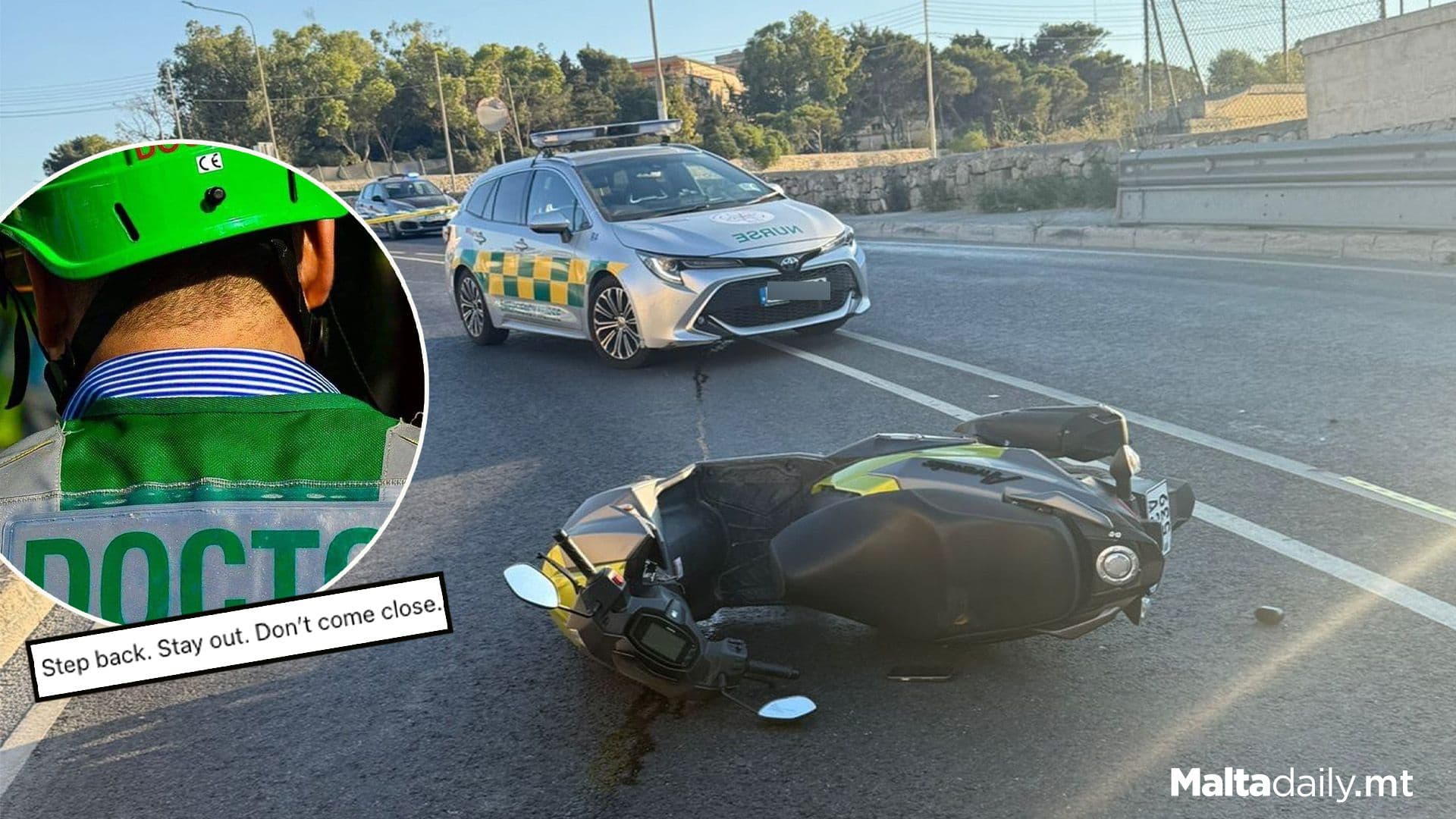 ‘An Accident Site Is Not Your Playground’ Says Emergency Doctor