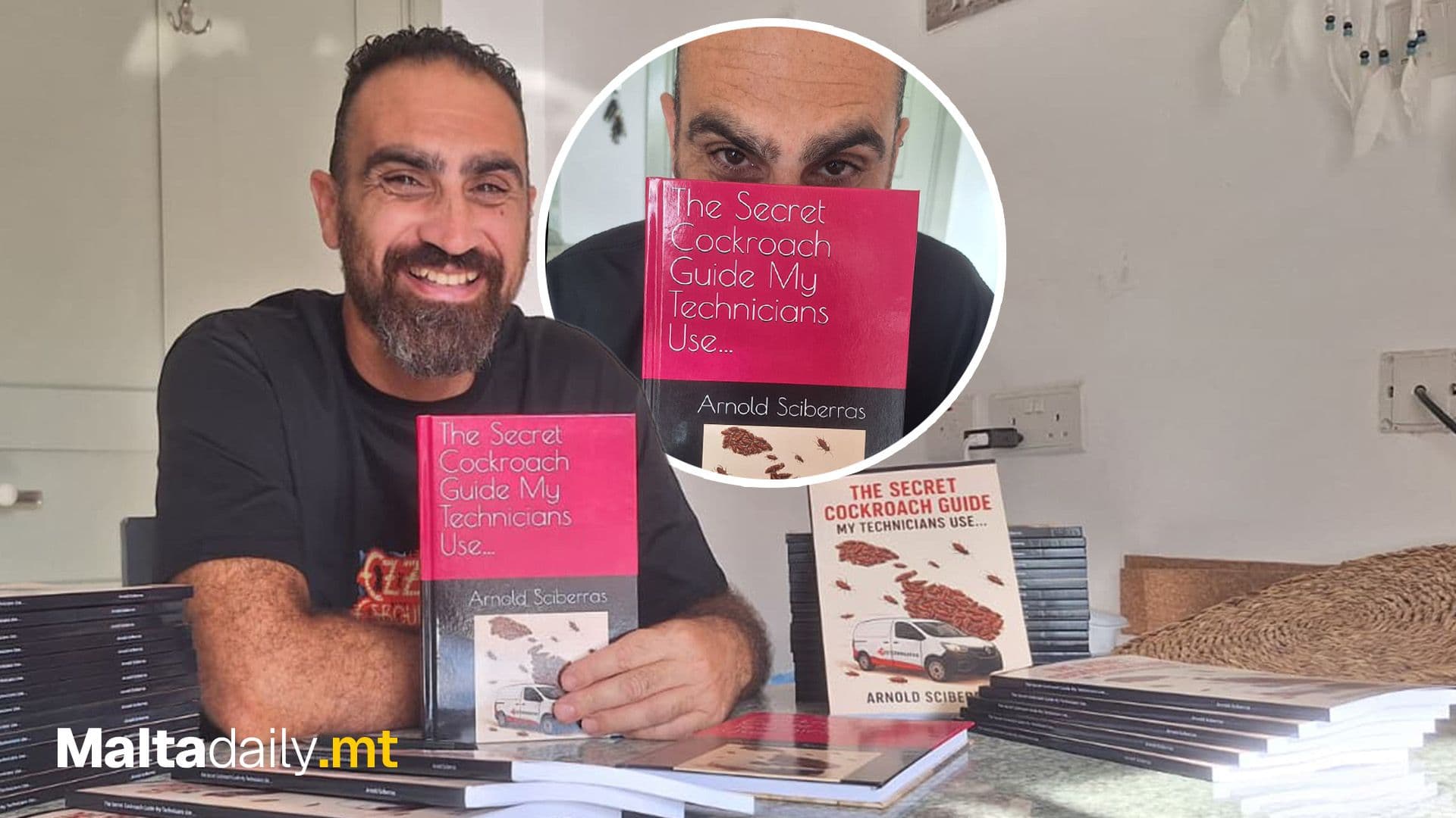 Arnold Sciberras Publishes ‘The Secret Cockroach Guide My Technicians Use’