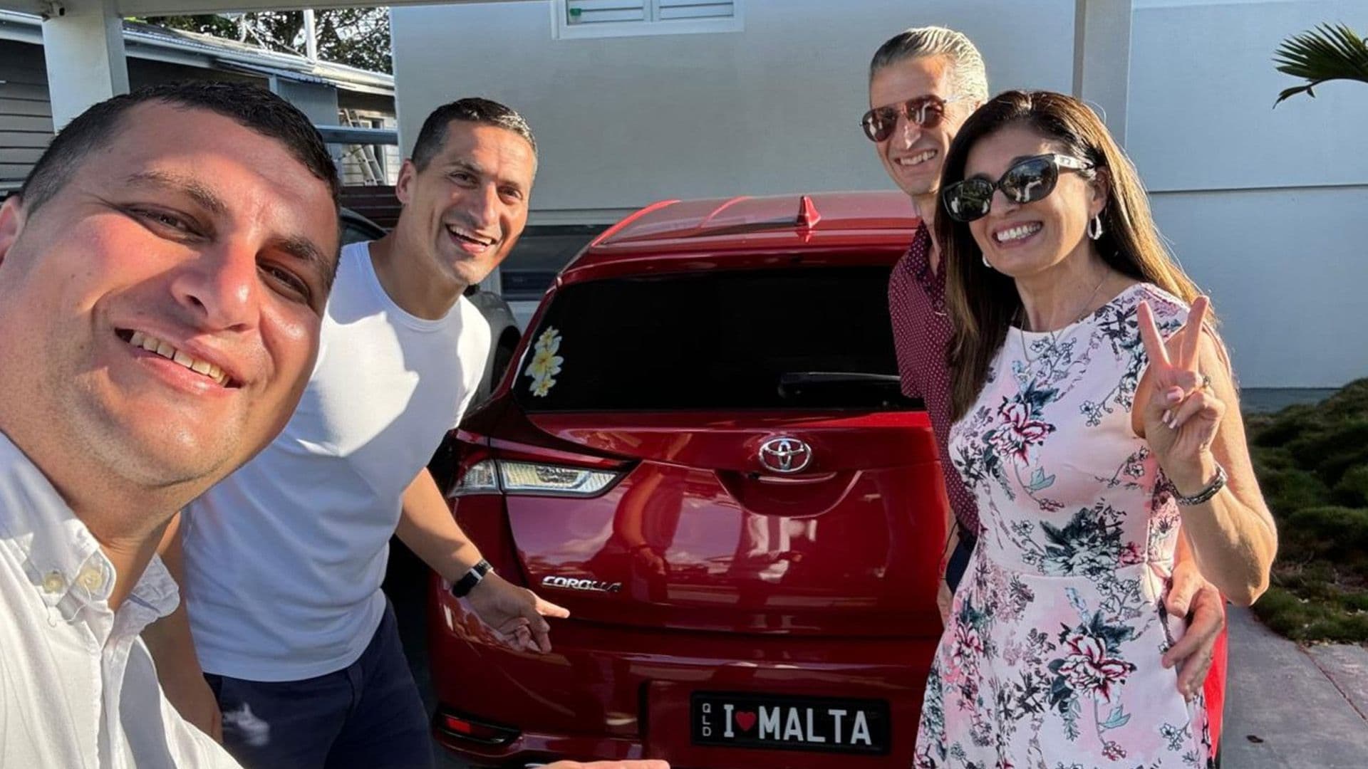 Demicoli Brothers Spot ‘I Love Malta’ Sign In Australia