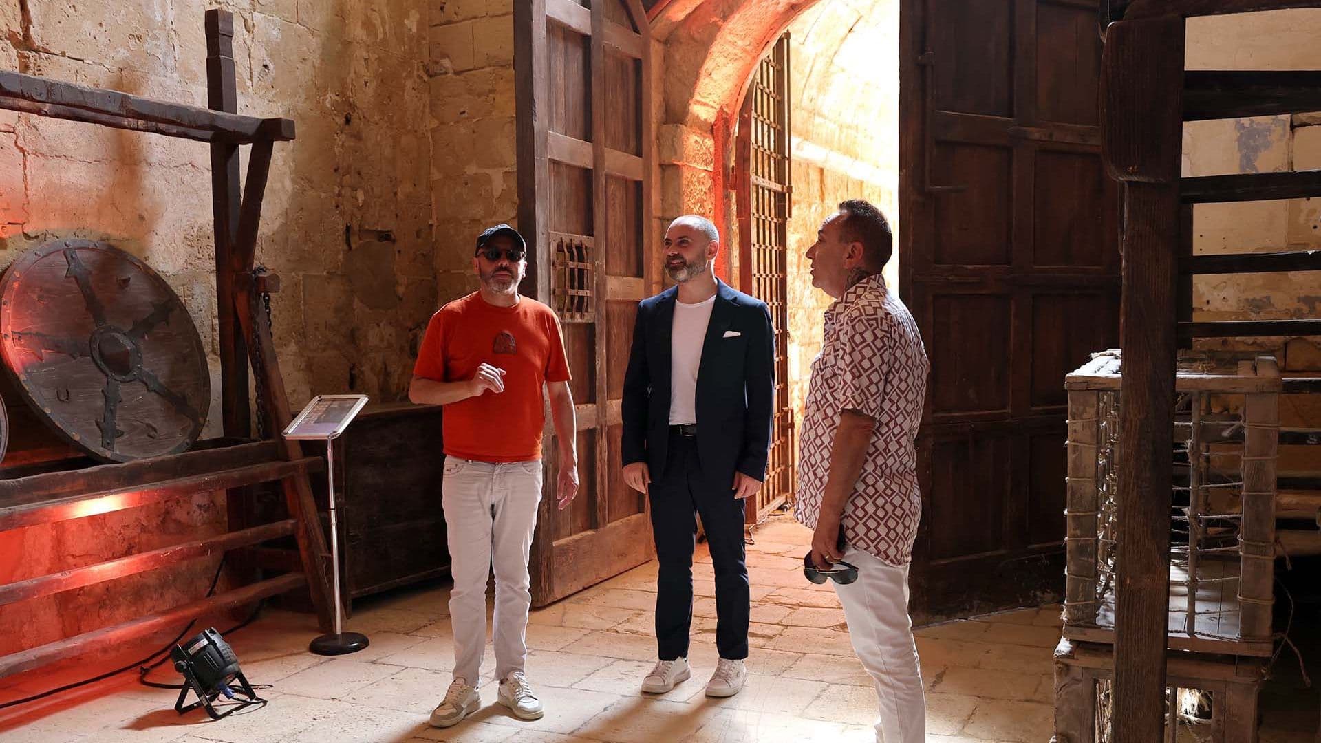 Minister Owen Bonnici Visits Final Mediterrane Film Festival Preparations