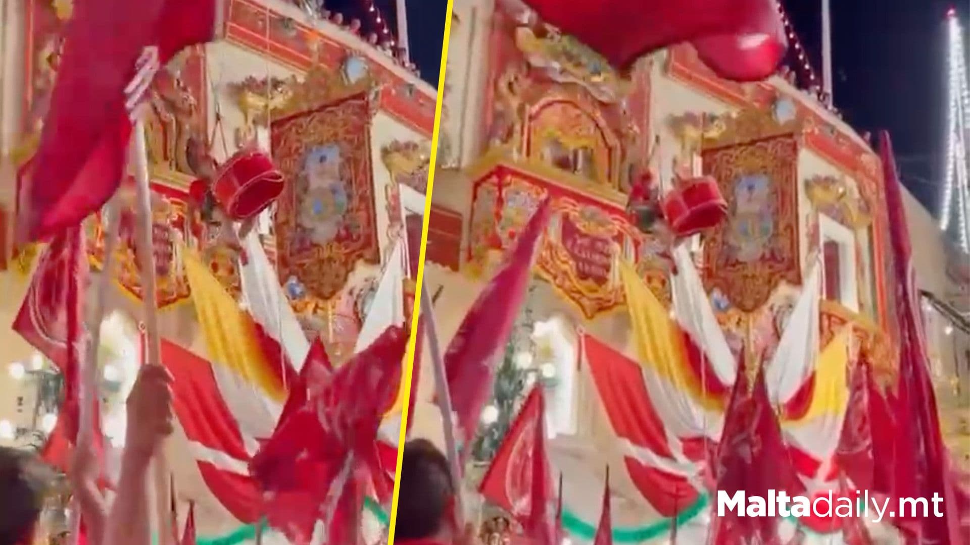 Watch: Man Goes Airborne During Żurrieq’s Santa Katarina Feast To Spread Joy