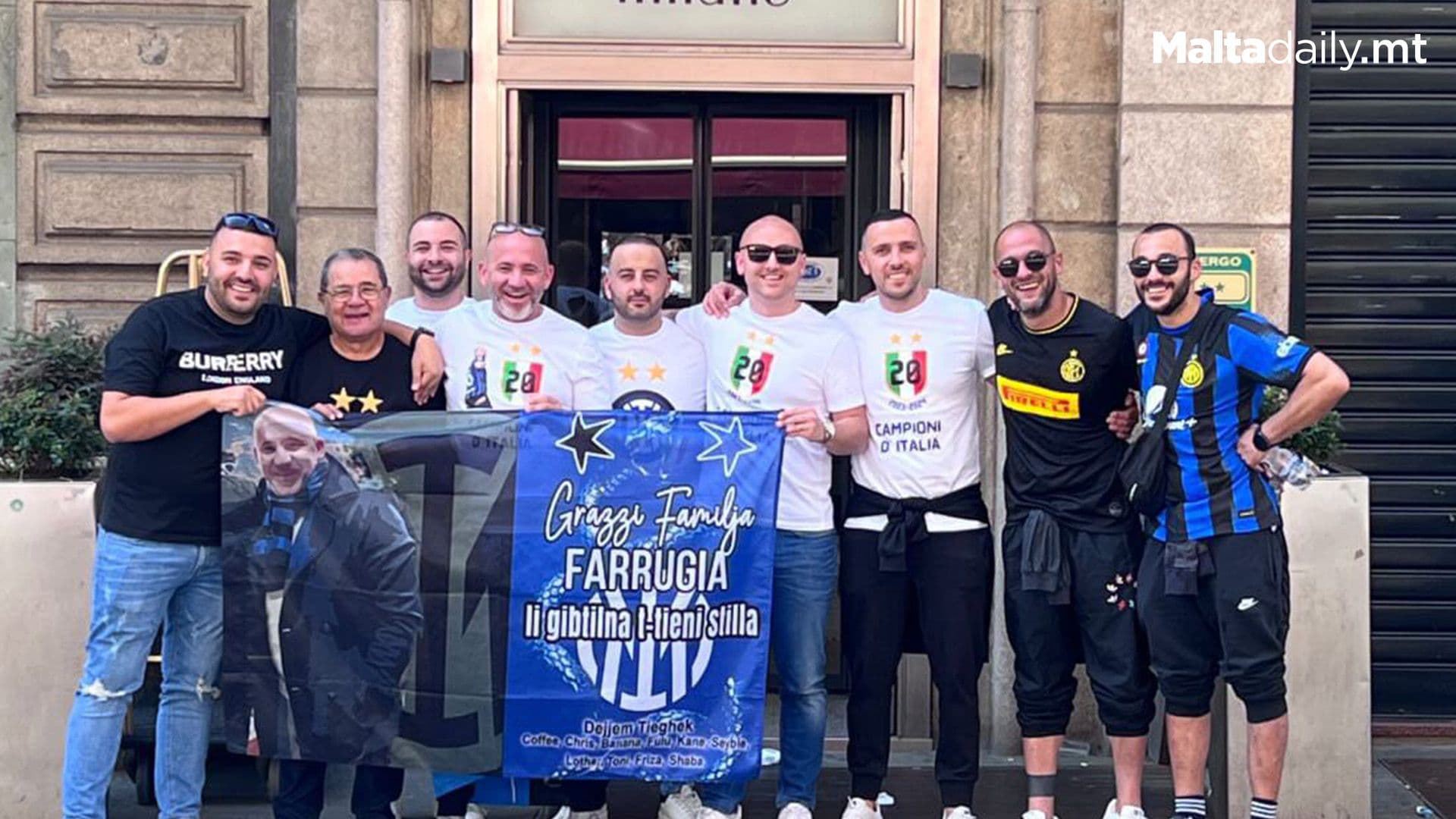 Maltese Inter Fans Celebrates 2nd Star In Milan