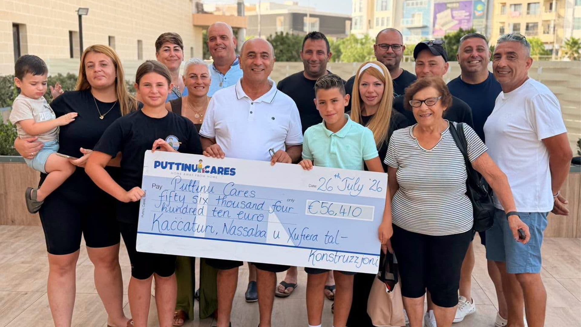 Over €50,000 Raised For Puttinu Cares By Ħad-Dingli's “Kaccaturi, in-Nassaba u x-Xufiera tal-Kostruzzjoni"