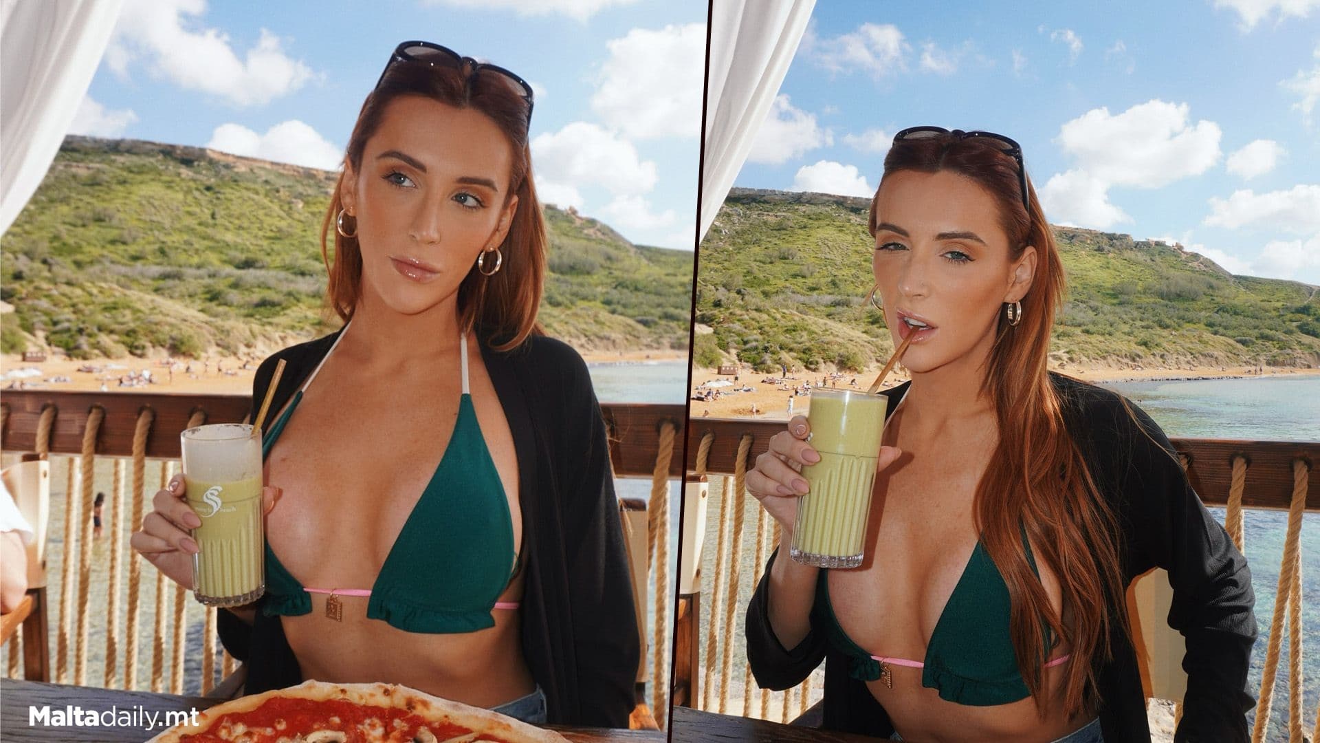 YouTuber & Former X Factor Star Trevi Moran In Malta